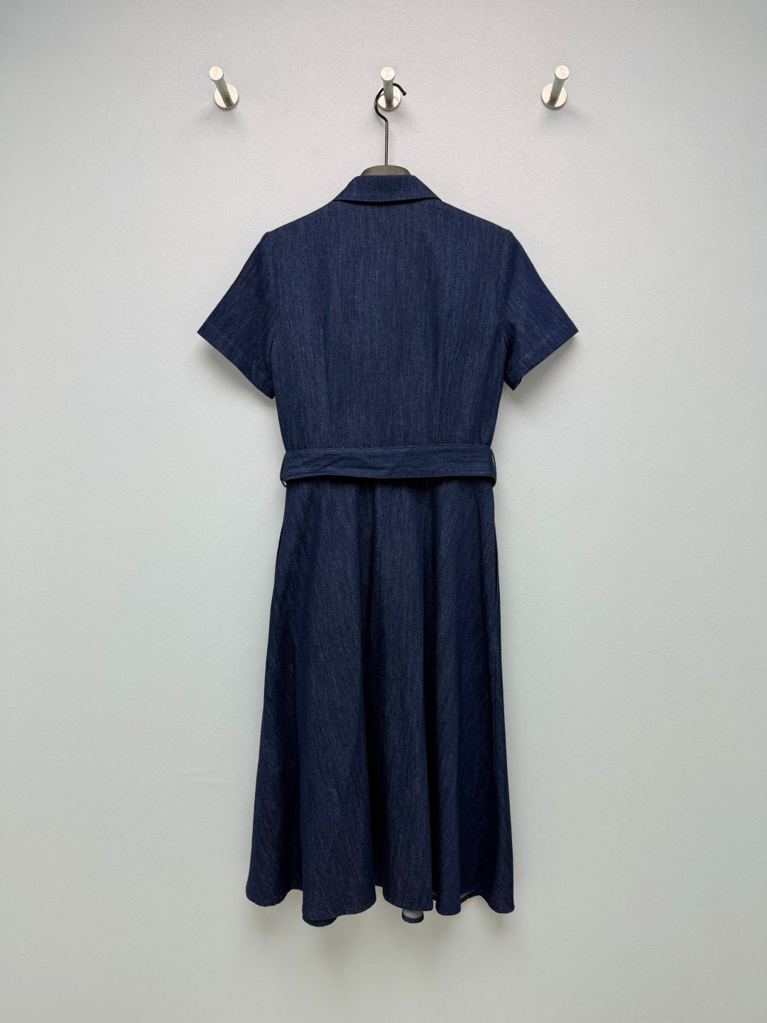 Dior 2026 Denim Short-Sleeve Dress Blue Cotton 350912
