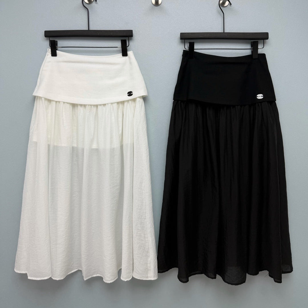 Chanel 2026 Gauze Skirt 399295