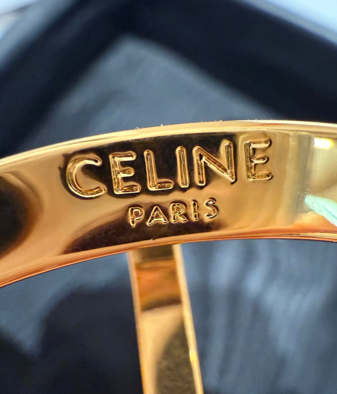 Celine 2026 Vivenne Belt 2.5cm Taurillon Leather