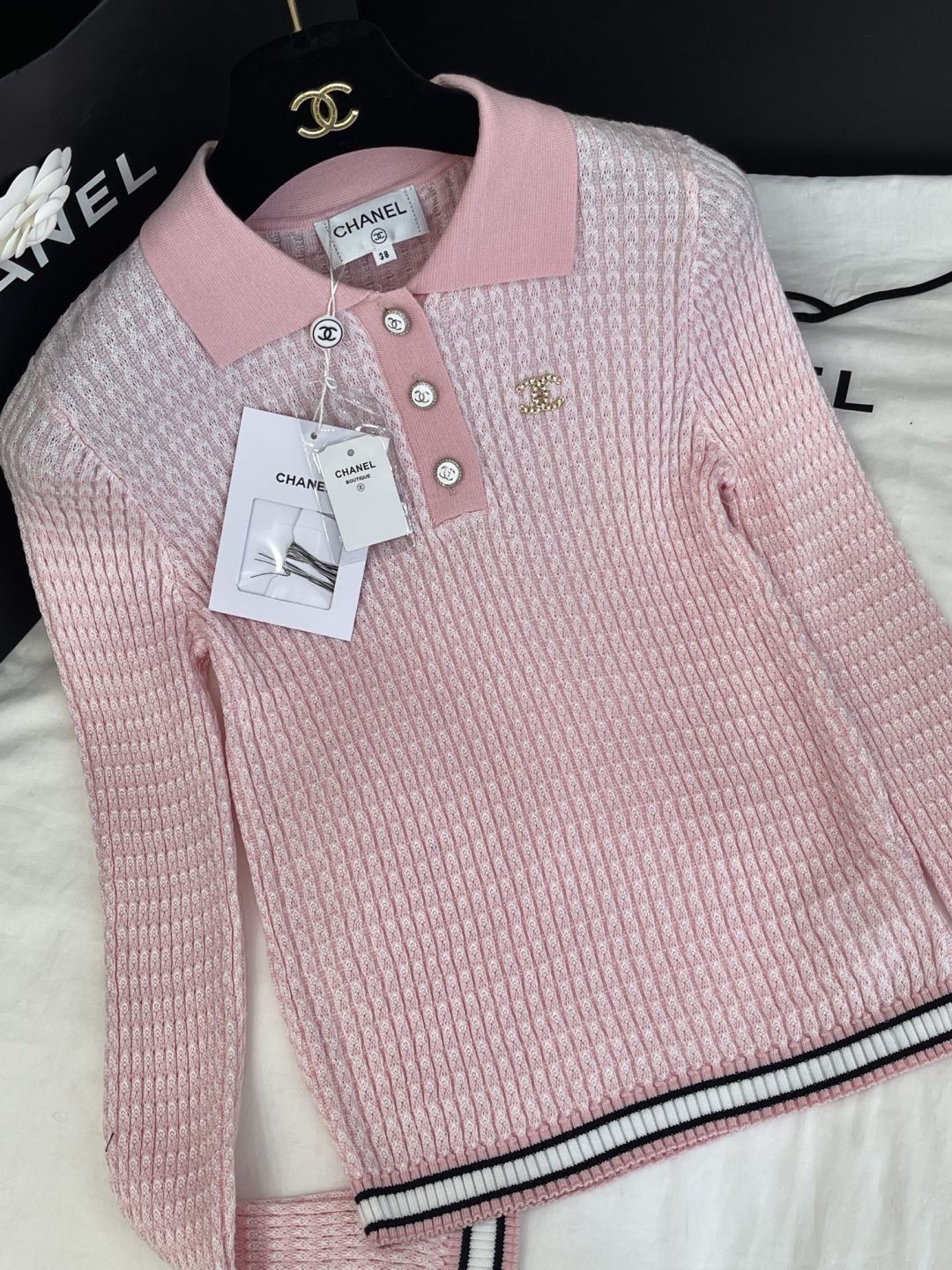 CC 25 Polo Collar Wool Tencel Nylon