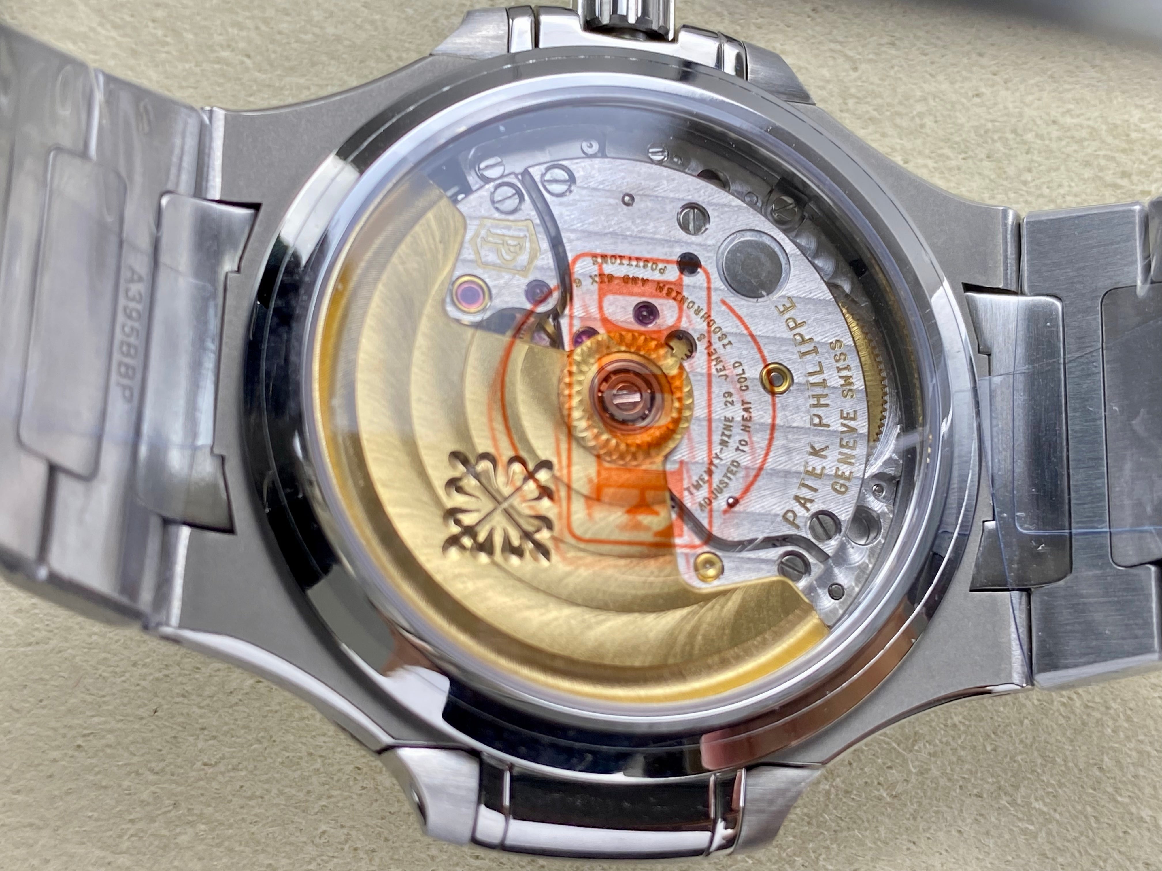 Patek Philippe Nautilus 35.2mm Blue Dial Diamond Benzel Steel Case