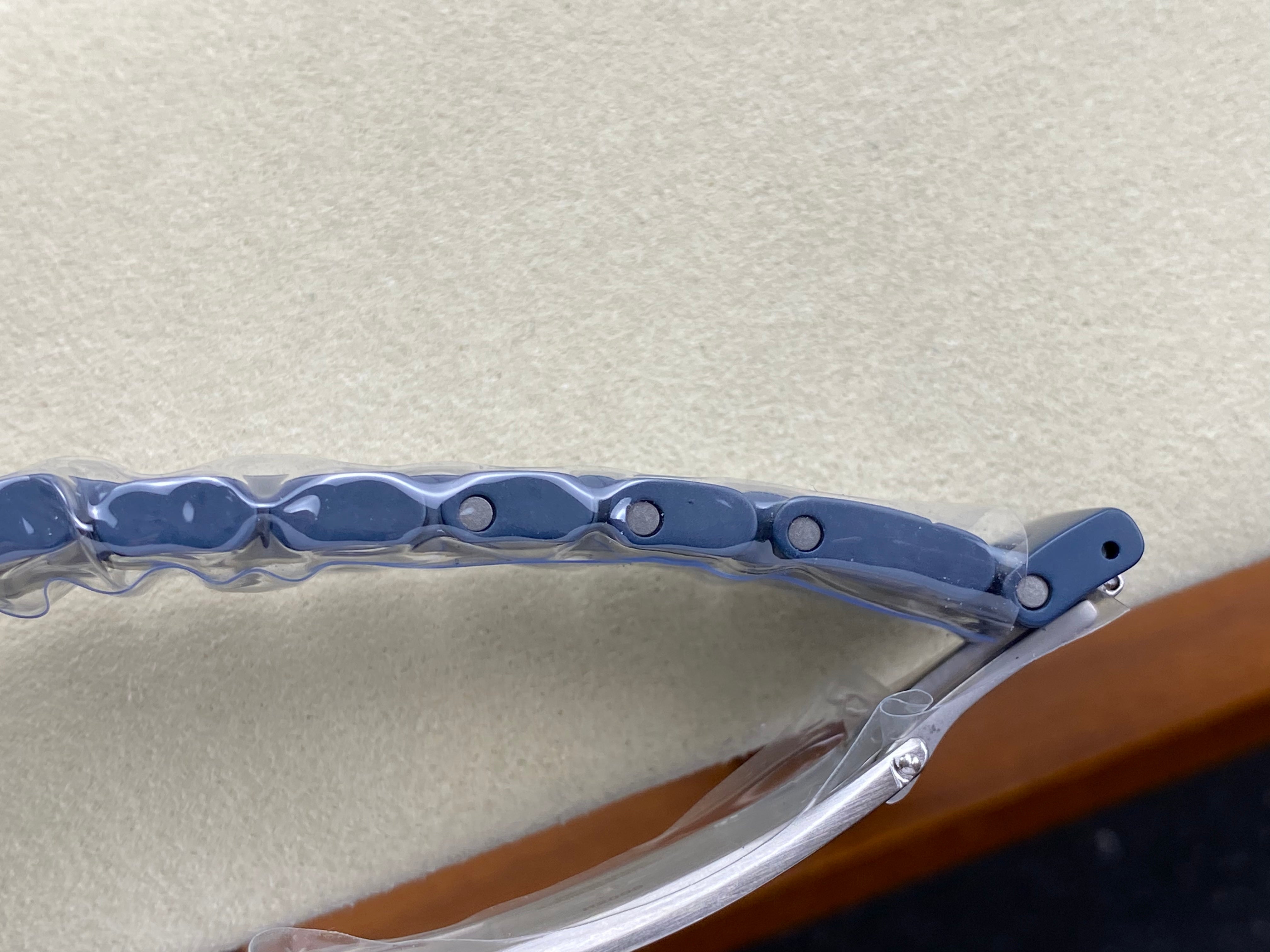 Chanel Bleu 33mm Navy Blue Dial Diamond Ceramic