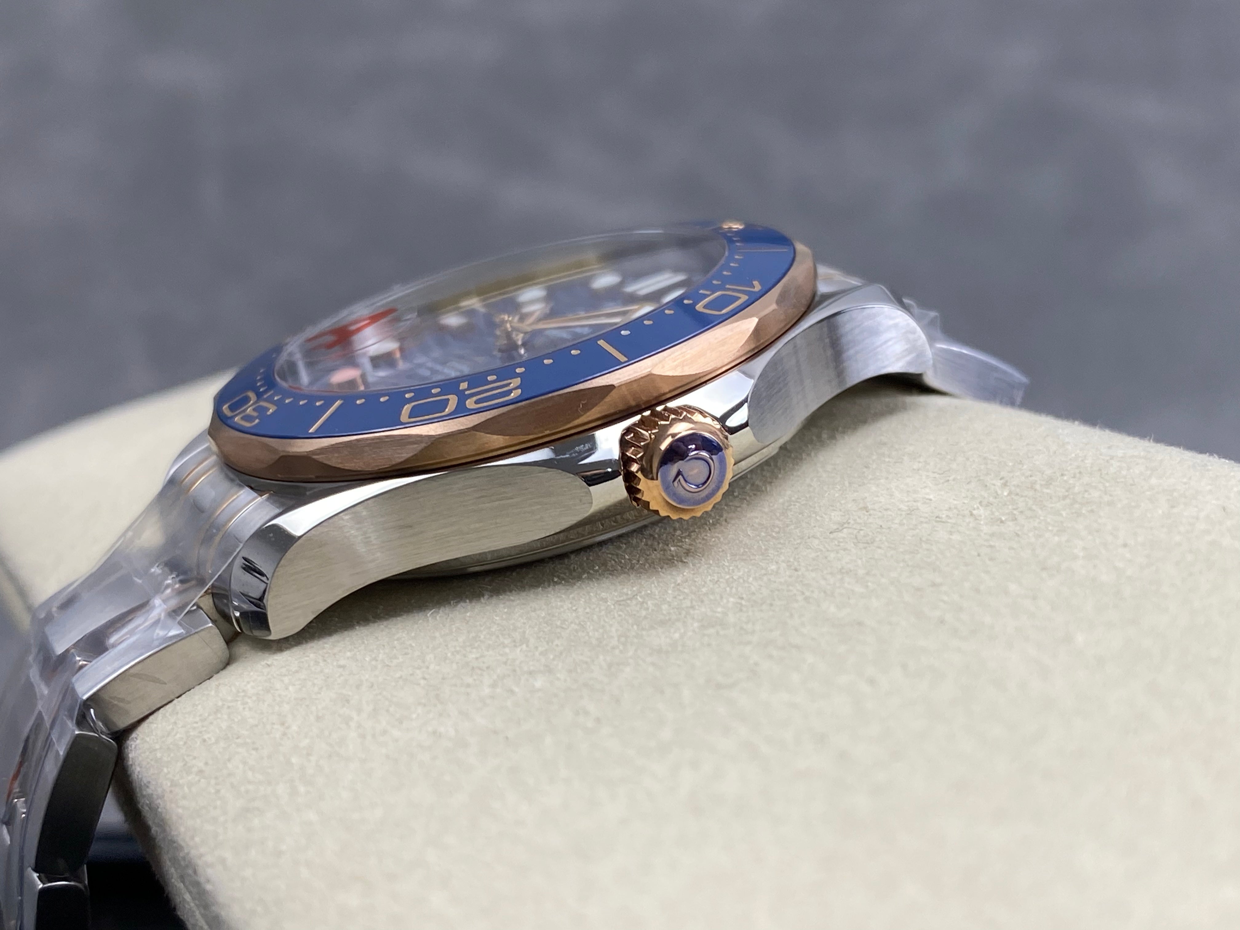 Omega Seamaster Diver 300M Master Chronometer 42mm Blue Dial Stainless Steel