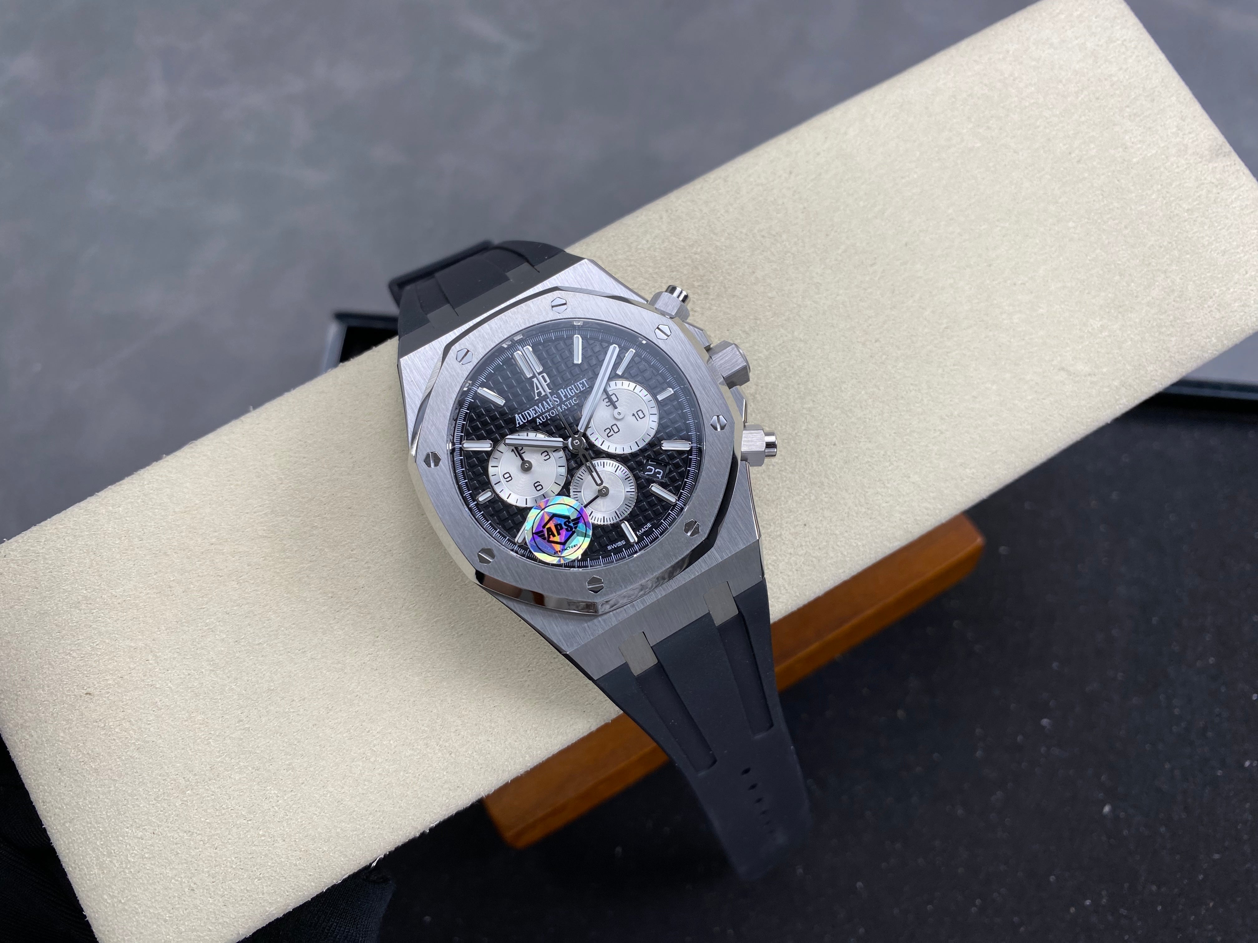 Audemars Piguet Royal Oak Chronograph 41mm Black White Dial