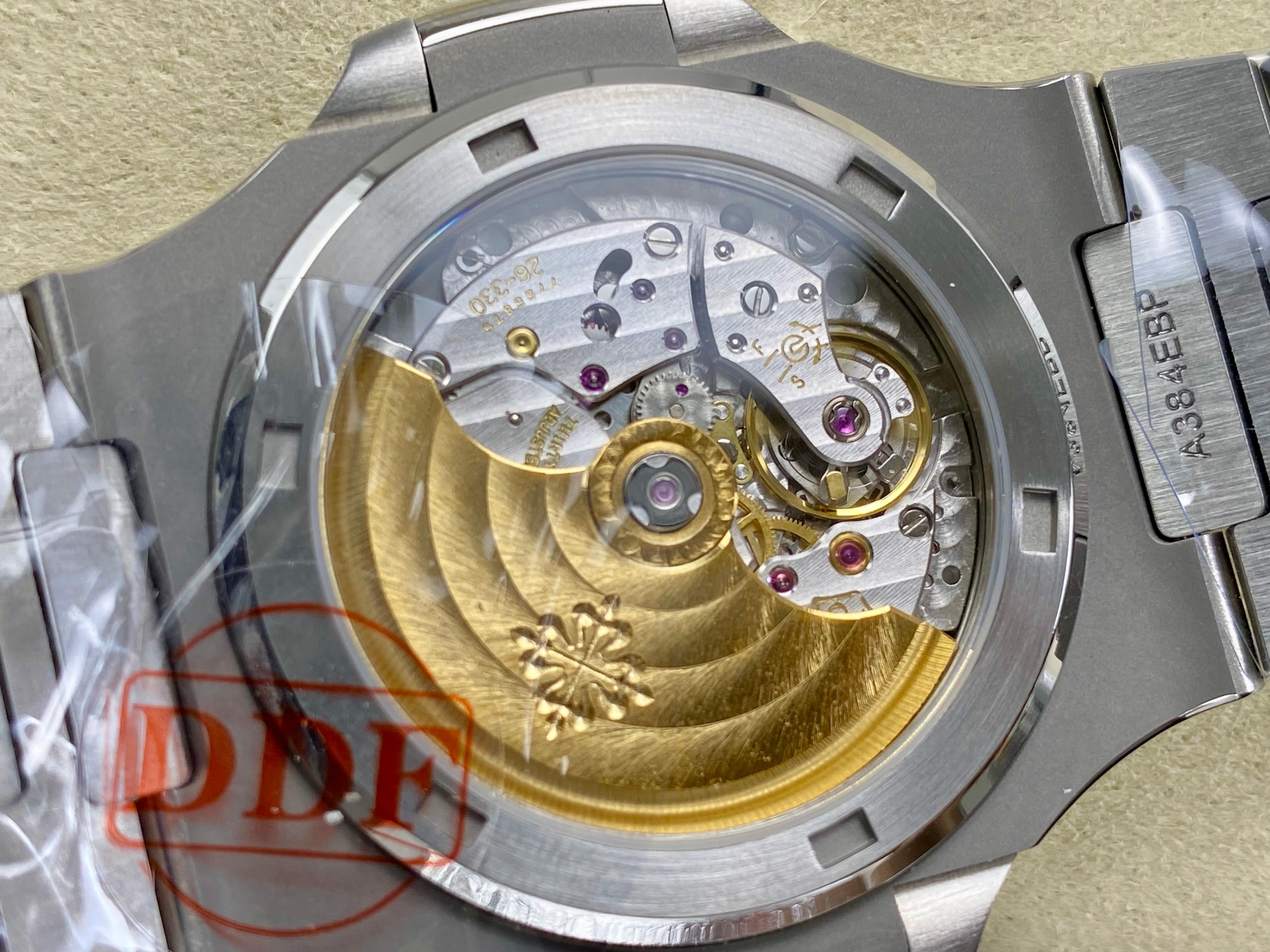 Patek Philippe Nautilus 40mm Diamond Benzel Green Dial