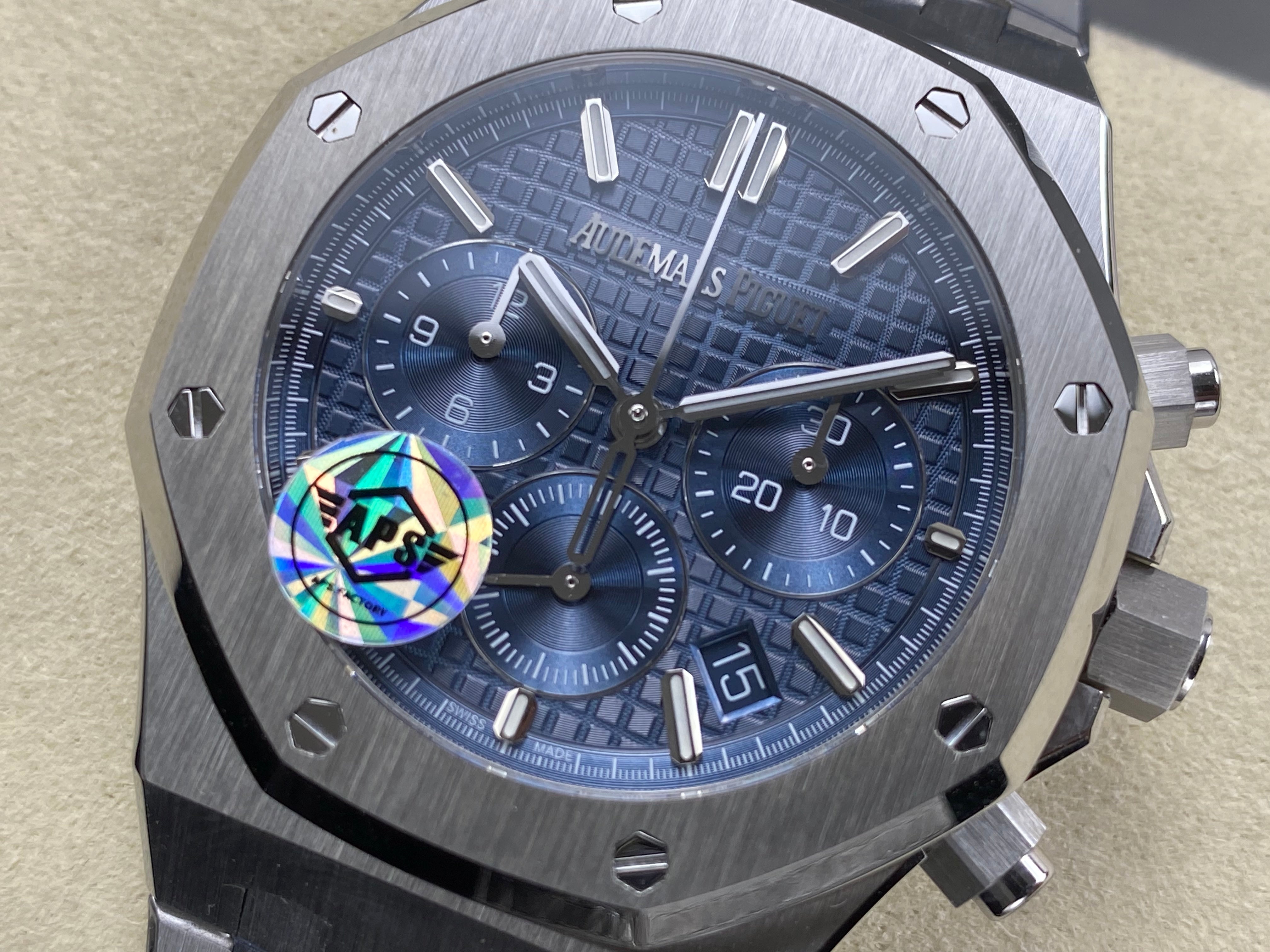 Audemars Piguet Royal Oak Chronograph 41mm All Blue Dial