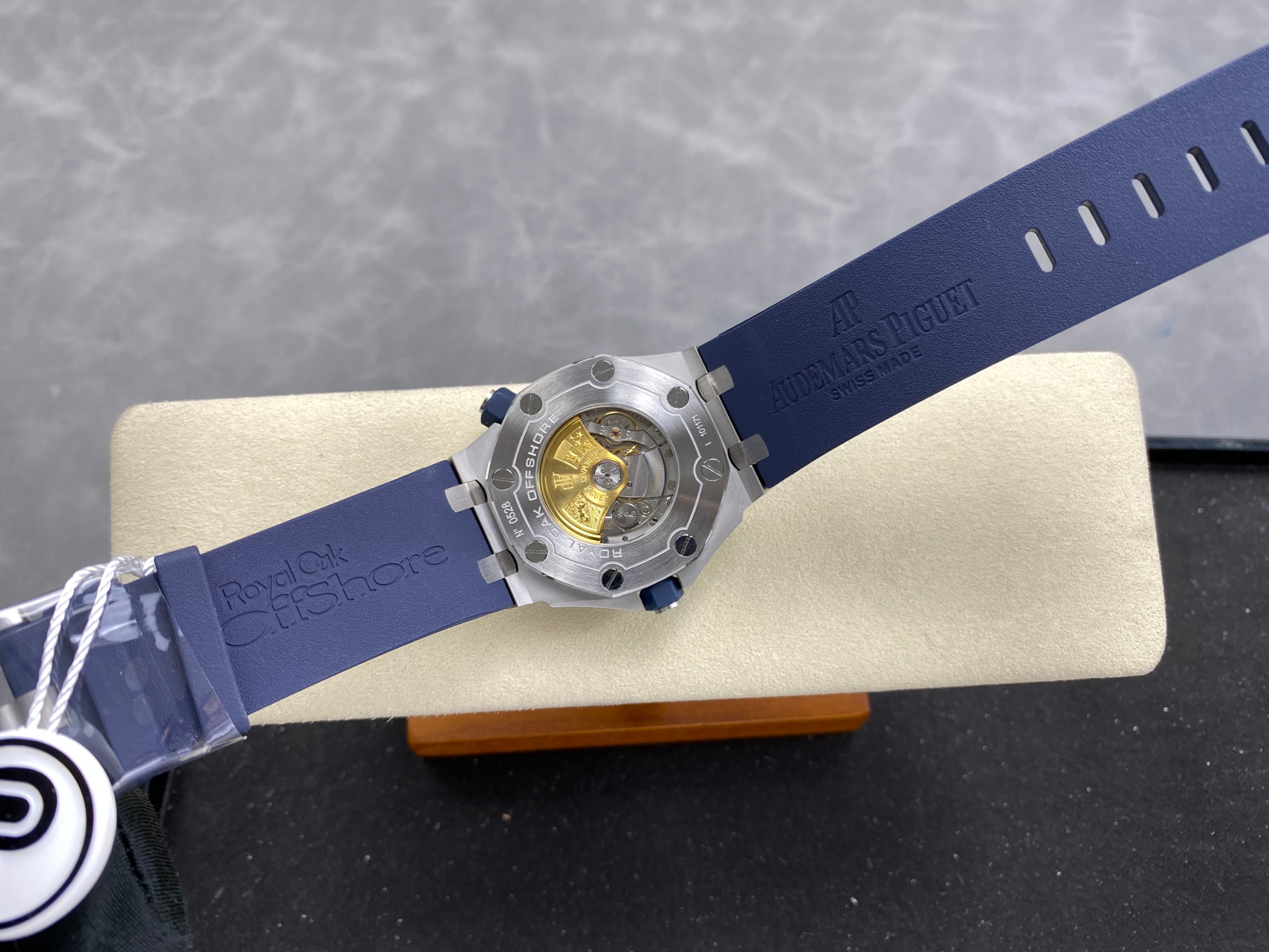 Audemars Piguet Royal Oak Offshore Diver 42mm Blue Yellow Dial