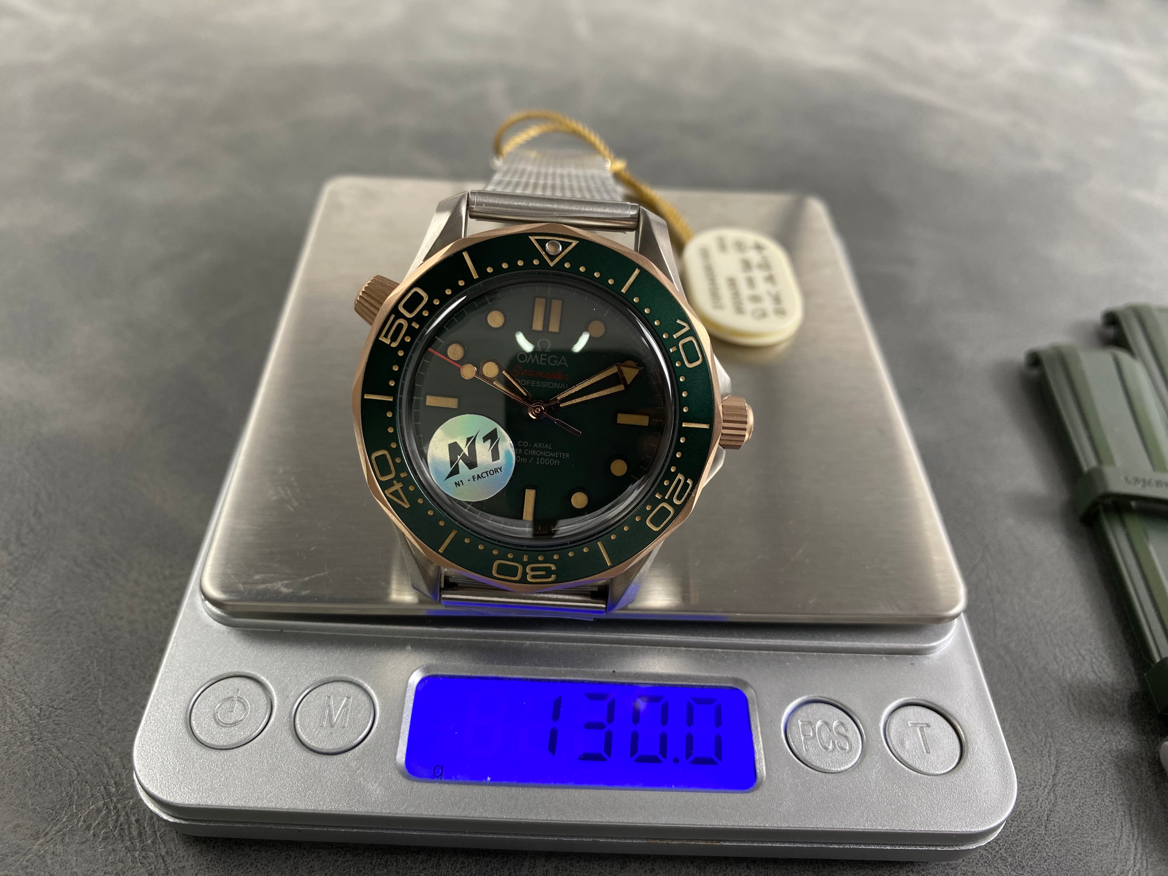 Omega Seamaster Diver 300M 42mm Green Dial Watch