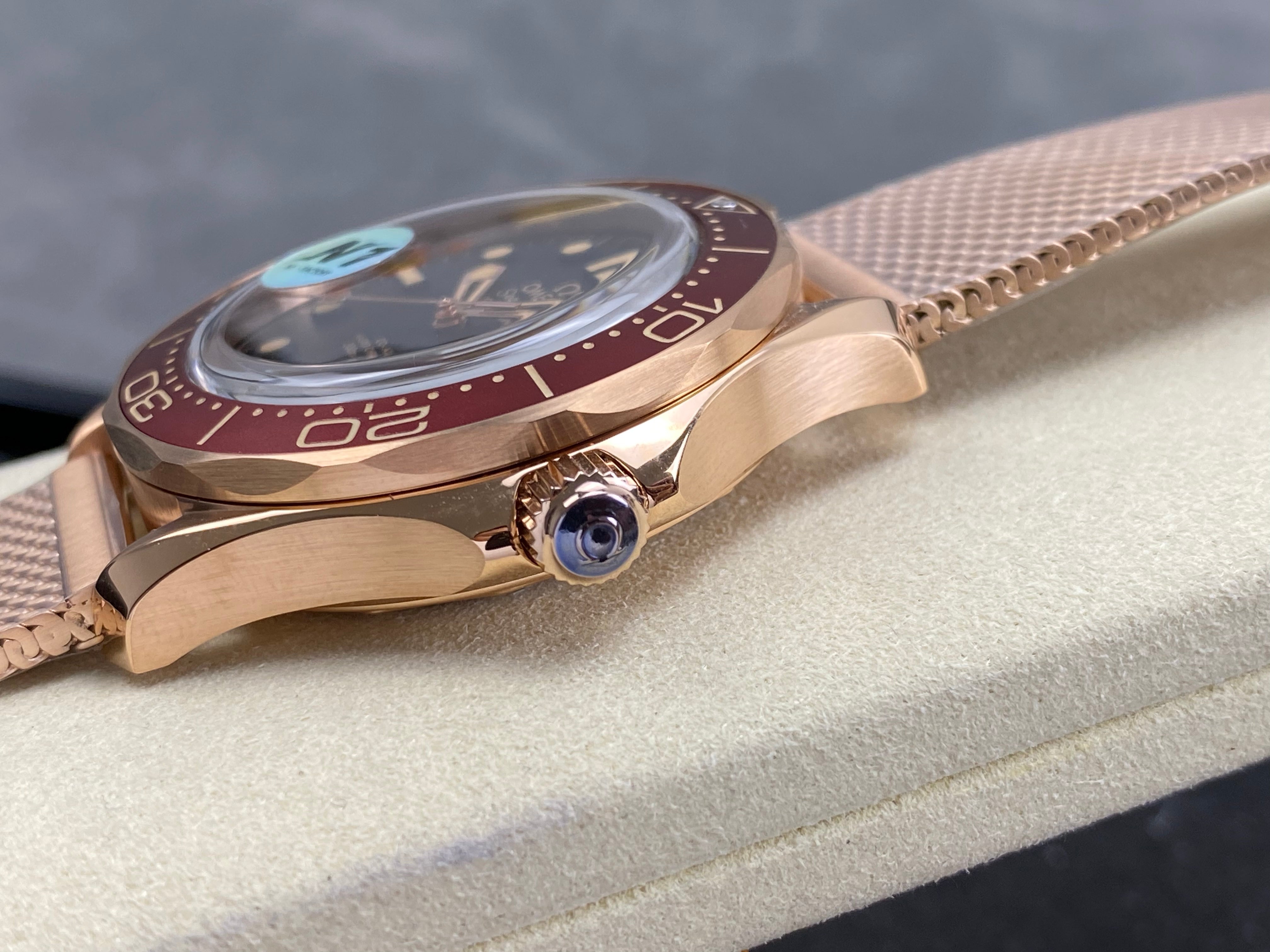 Omega Seamaster Diver 300M Rose Gold 42mm Watch