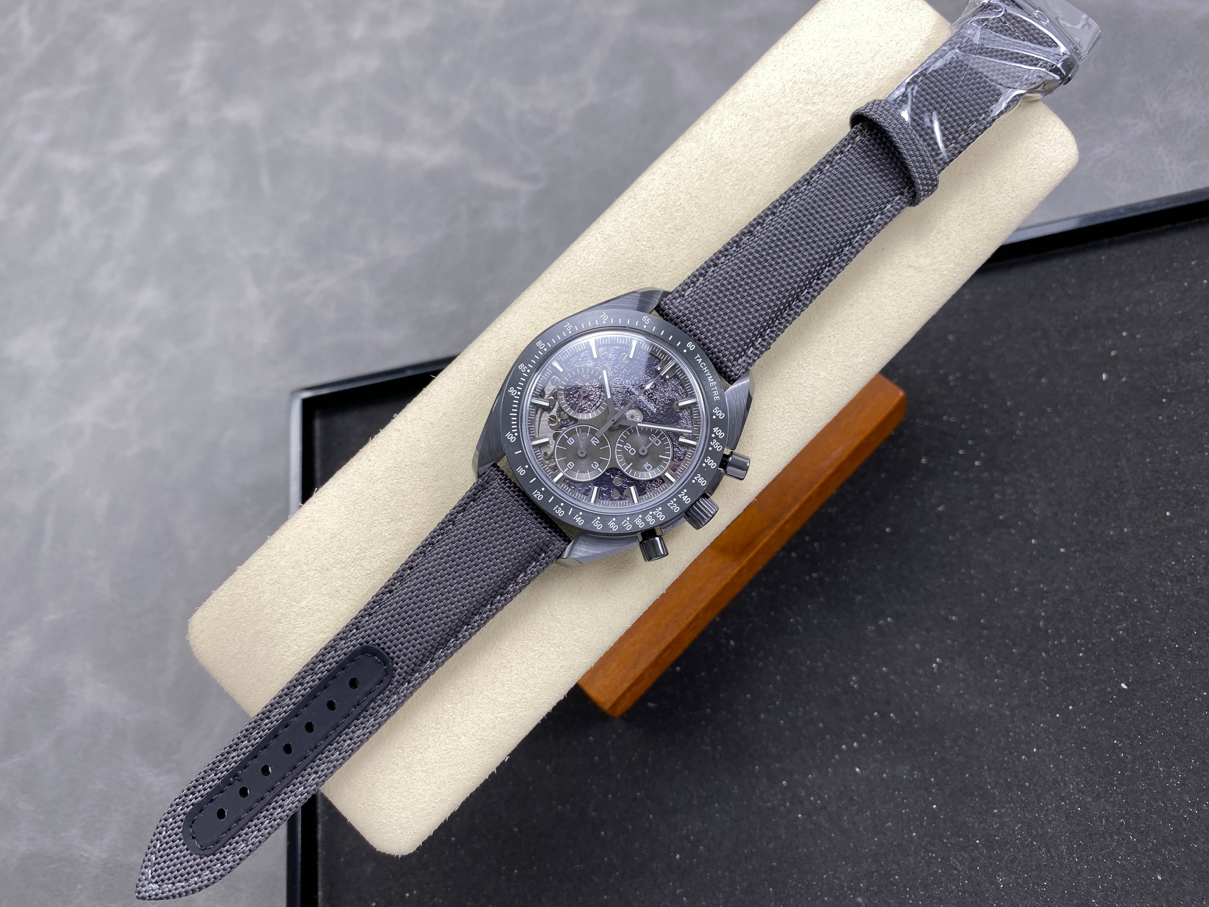 Omega Speedmaster Dark Side of the Moon 44.25mm Dark Grey Textile Strap