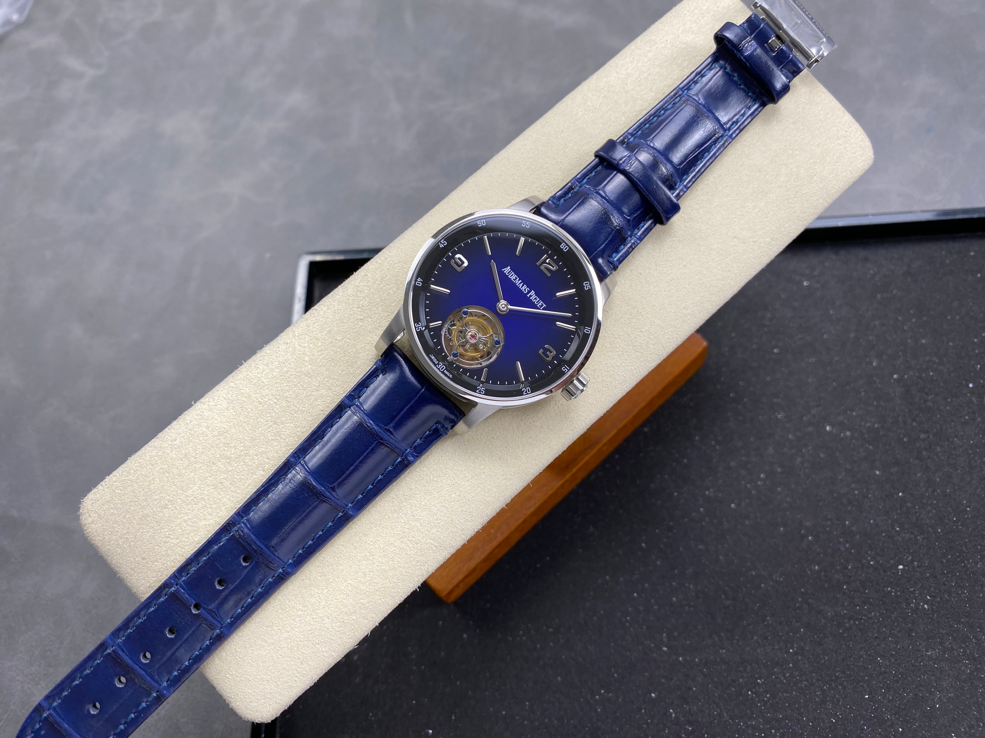 Audemars Piguet Code 11.59 Selfwinding Flying Tourbillon Blue Dial