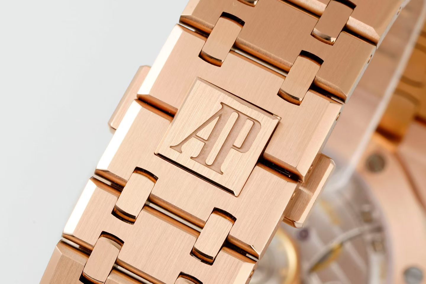 Audemars Piguet Royal Oak Selfwinding 41mm 15510 Rose Gold Dark Black Dial