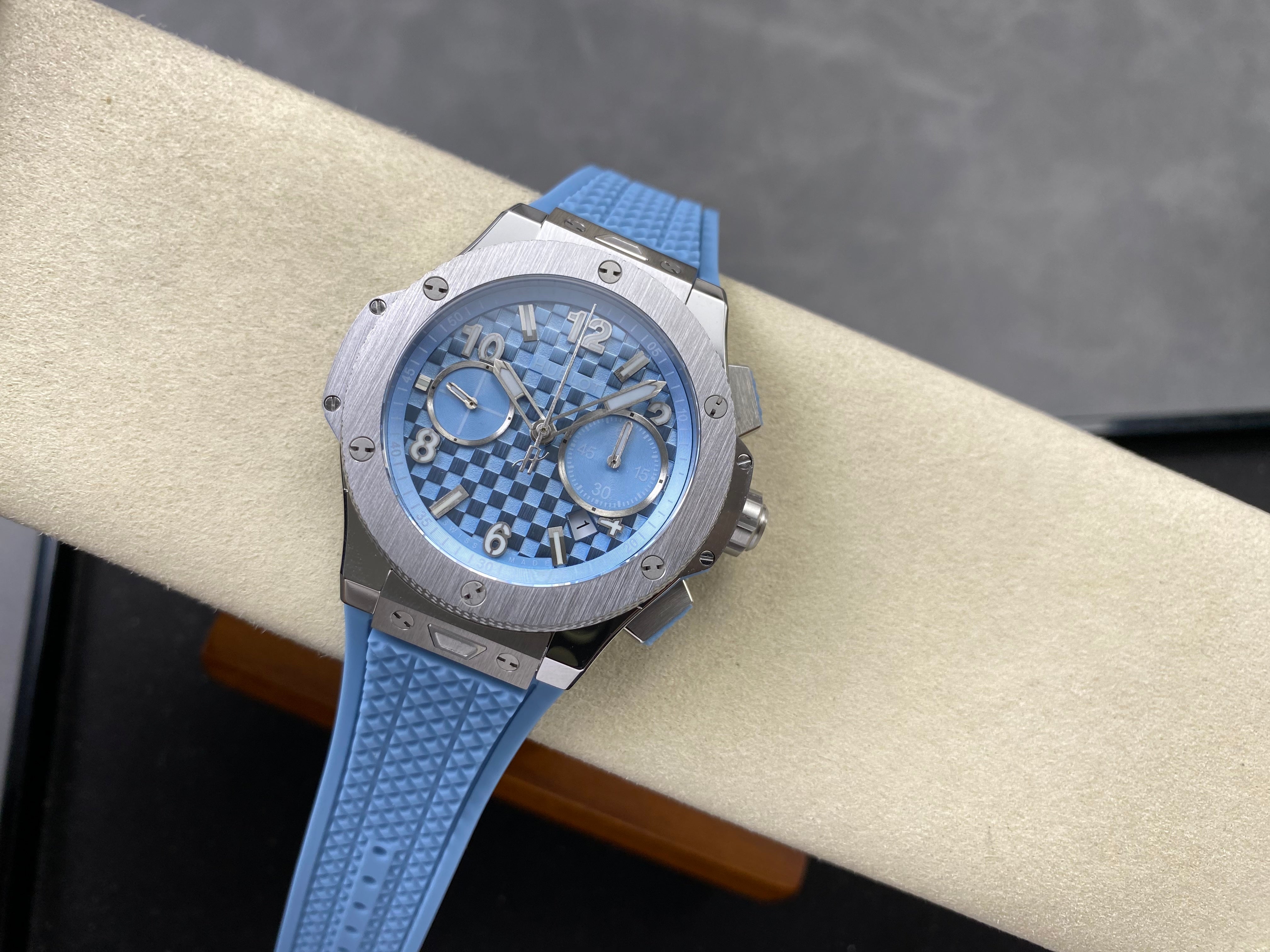 Hublot Big Bang Unico Original Unico Titanium Coal Blue 43mm Watch