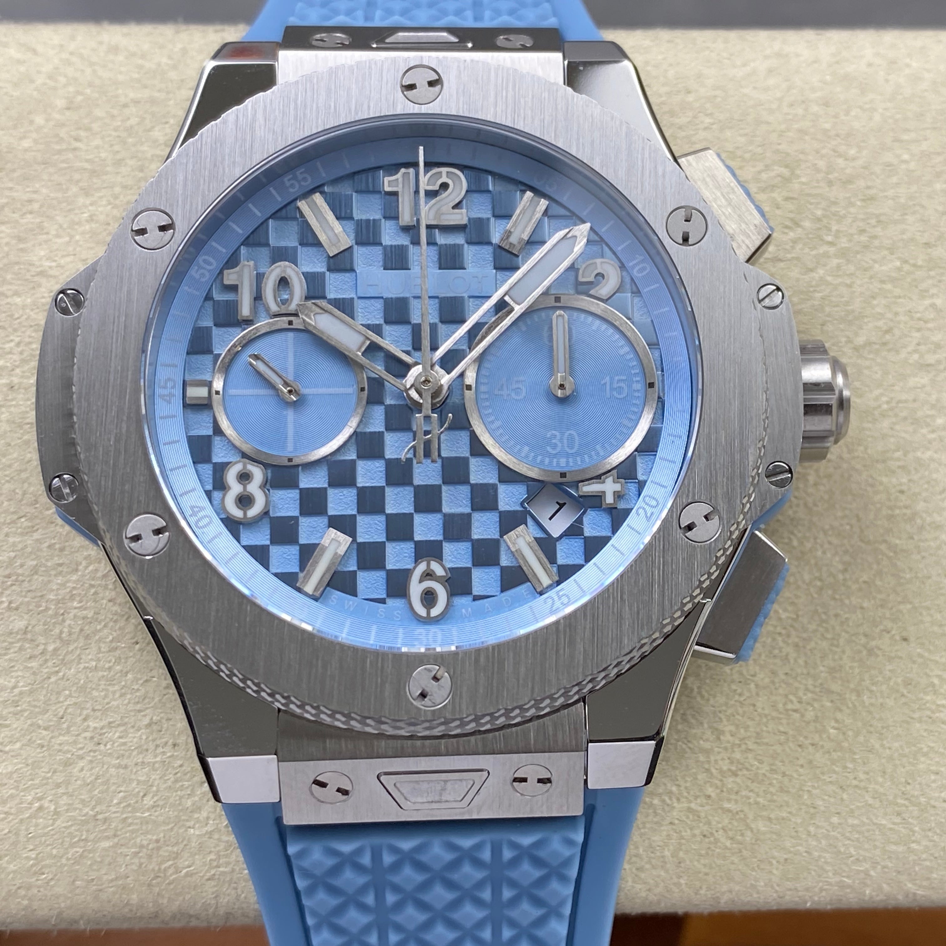 Hublot Big Bang Unico Original Unico Titanium Coal Blue 43mm Watch