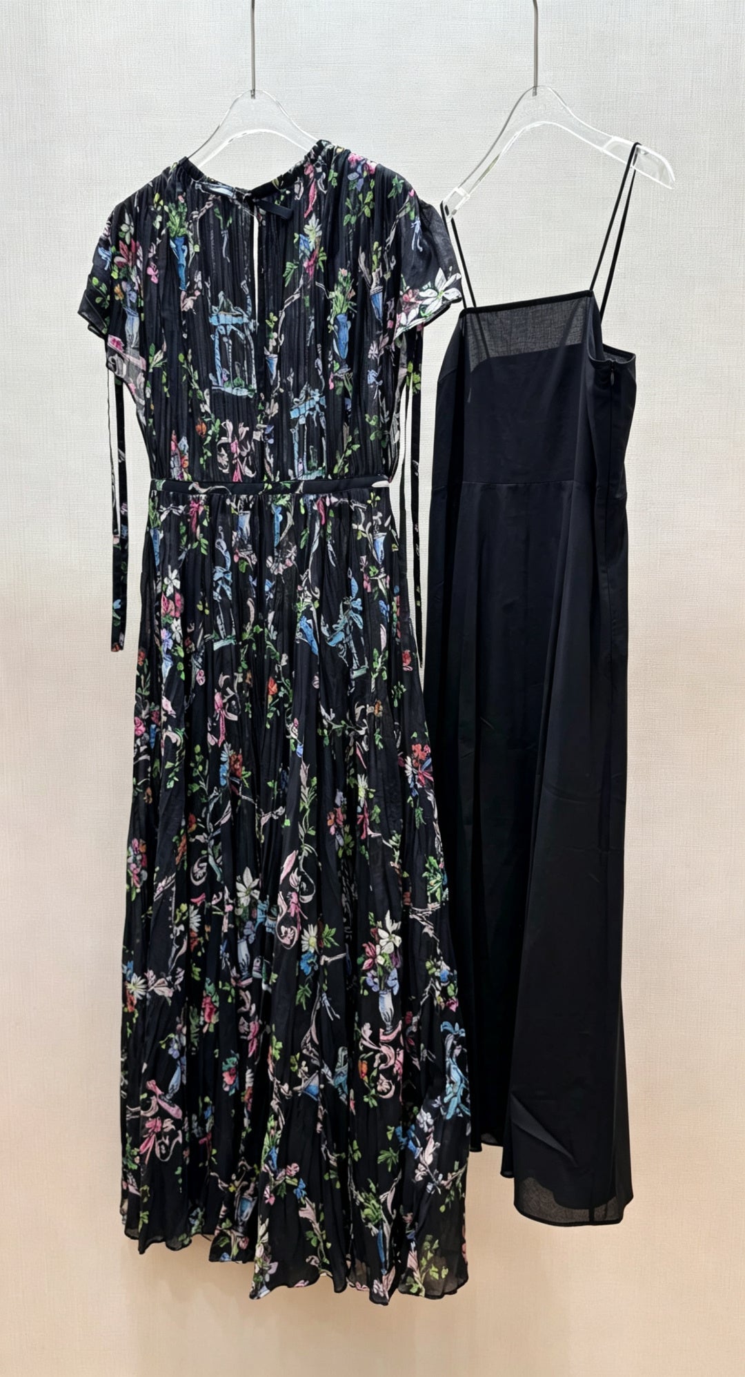 Dior 2026 Maxi Dress Black Cotton 628334