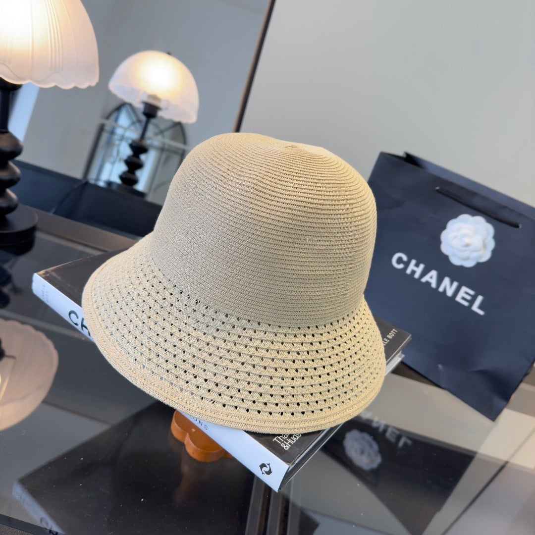 Chanel Bow Straw Hat 294985
