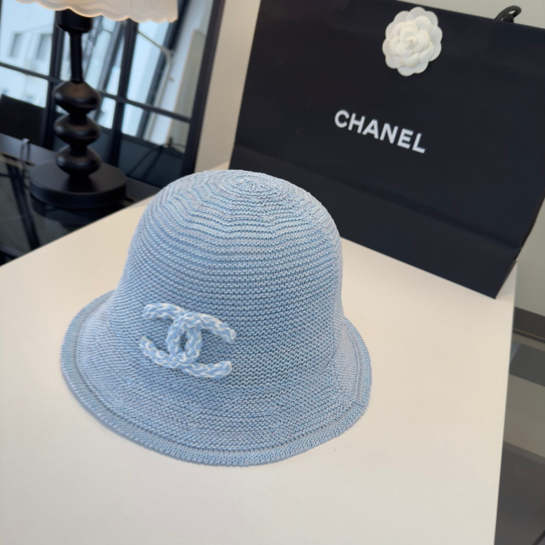 Chanel Knitted Bucket Hat 380655