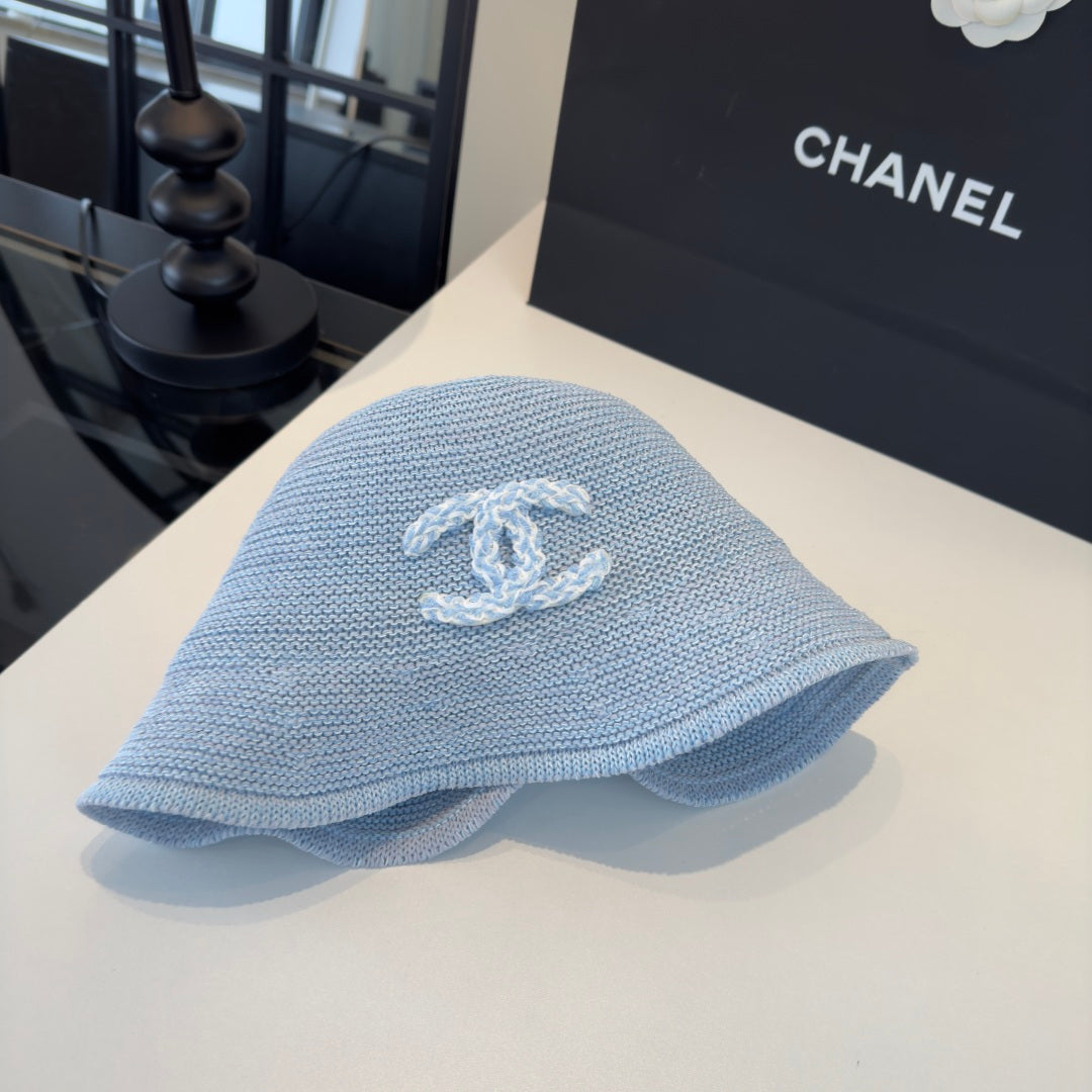 Chanel Knitted Bucket Hat 380655