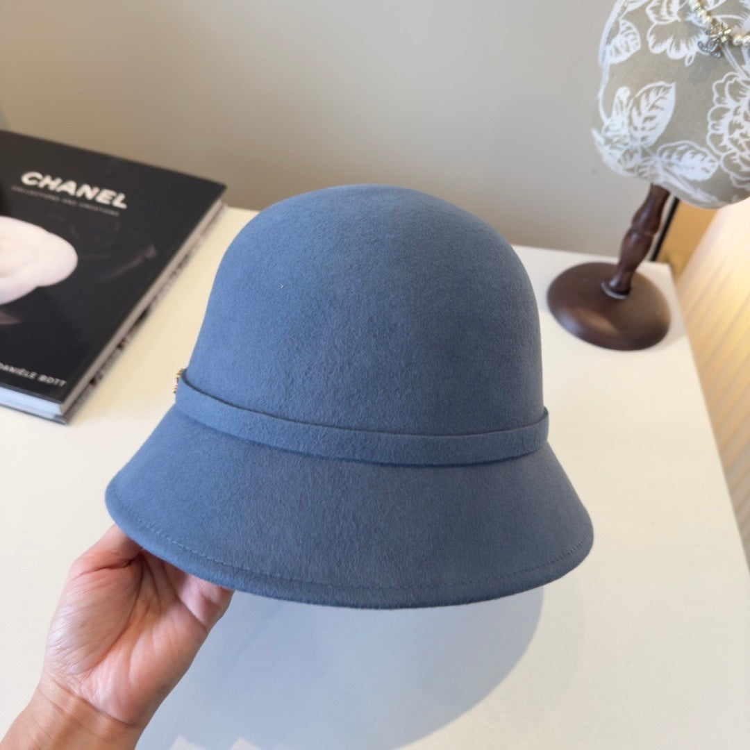 Celine Cashmere Bucket Hat 425557