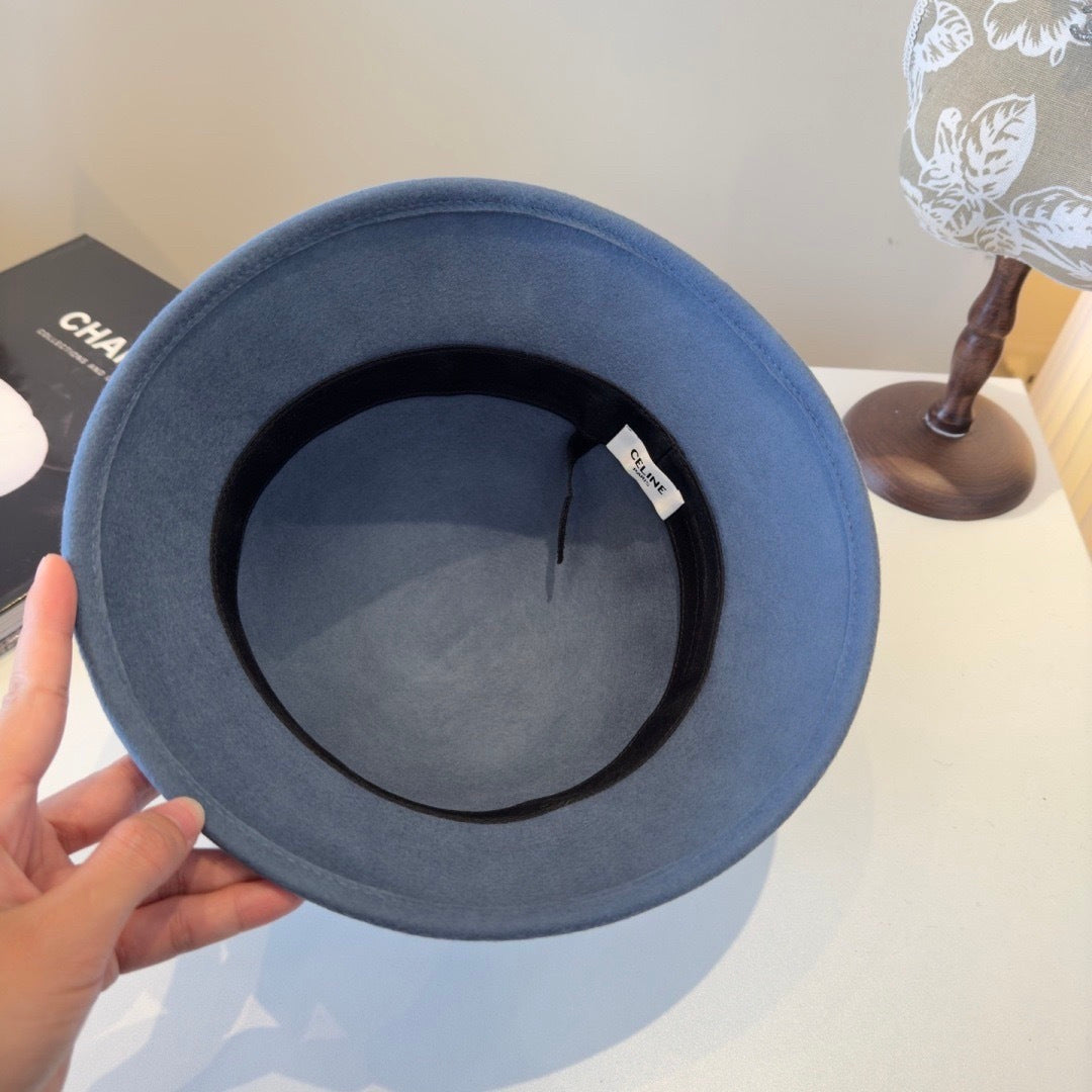 Celine Cashmere Bucket Hat 425557