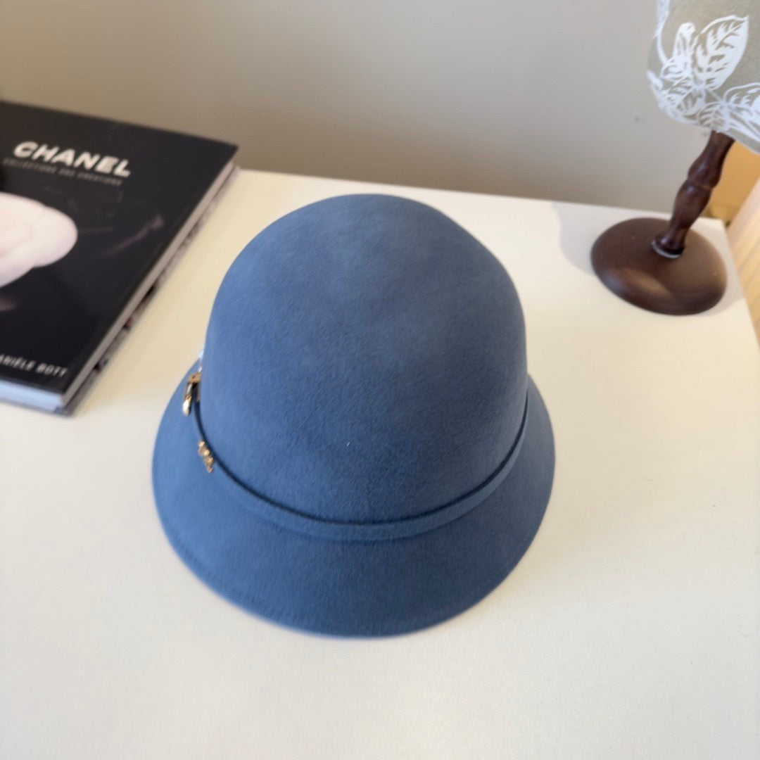 Celine Cashmere Bucket Hat 425557