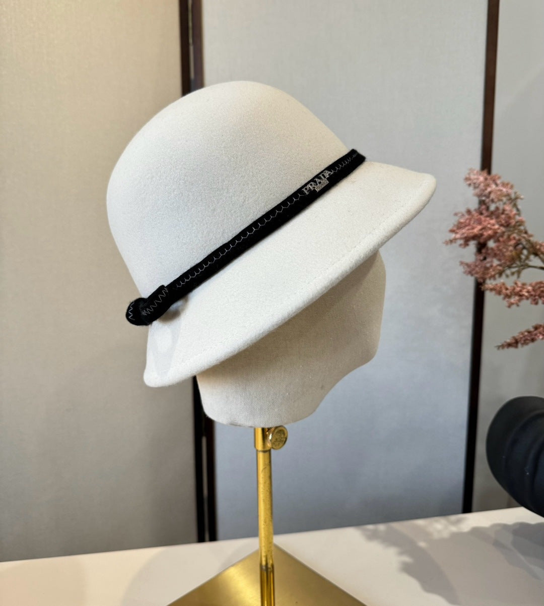 Prada Cashmere Bucket Hat 425560