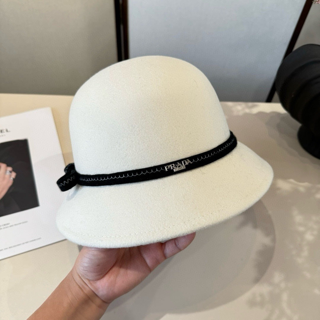 Prada Cashmere Bucket Hat 425560