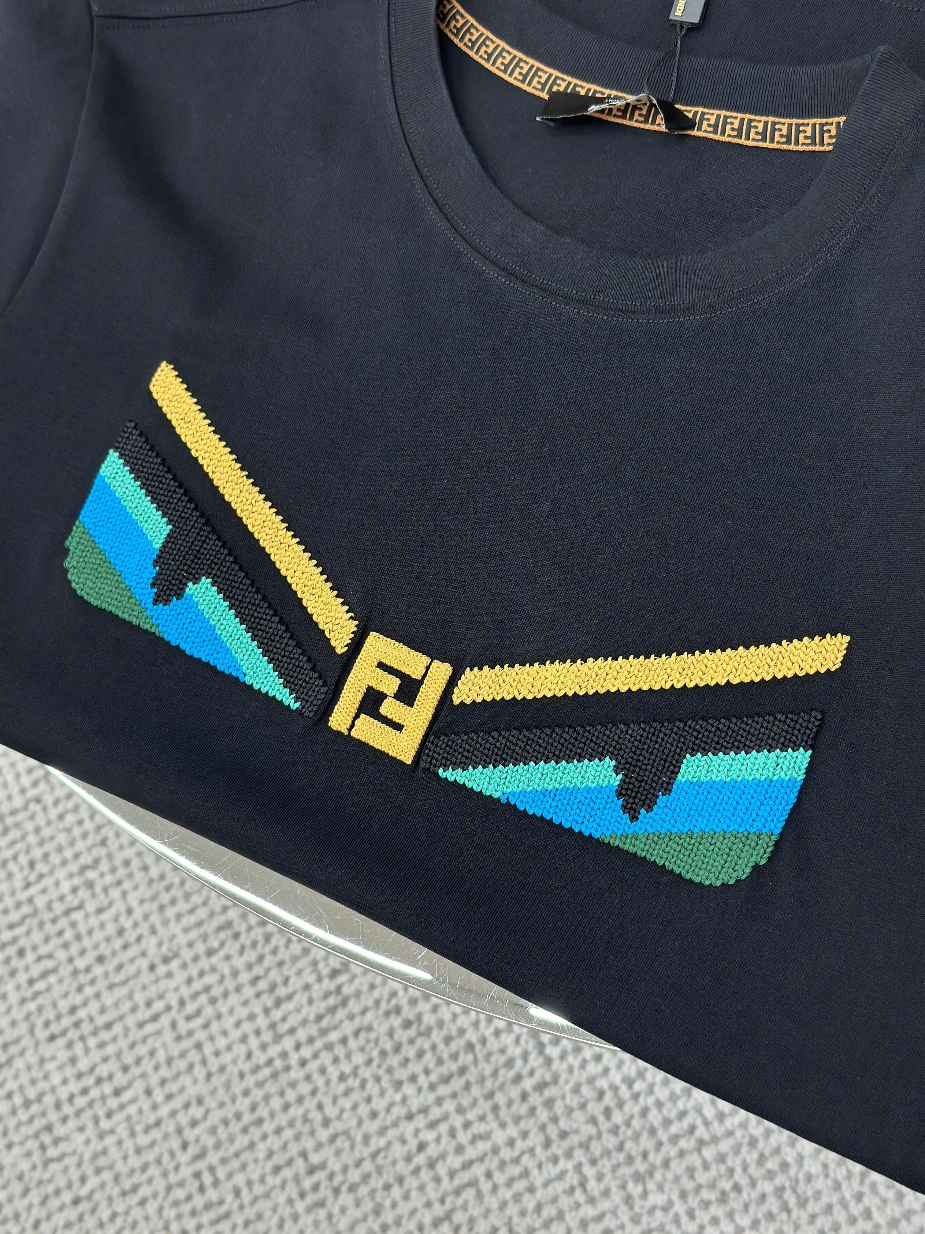 Fendi 2026 Short-Sleeve T-Shirt Cotton 739474