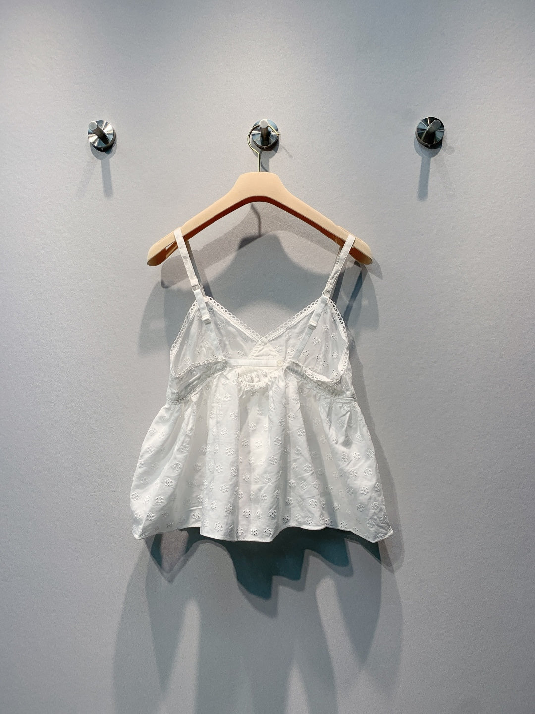 MiuMiu 2026 Tank Top White Cotton 400379