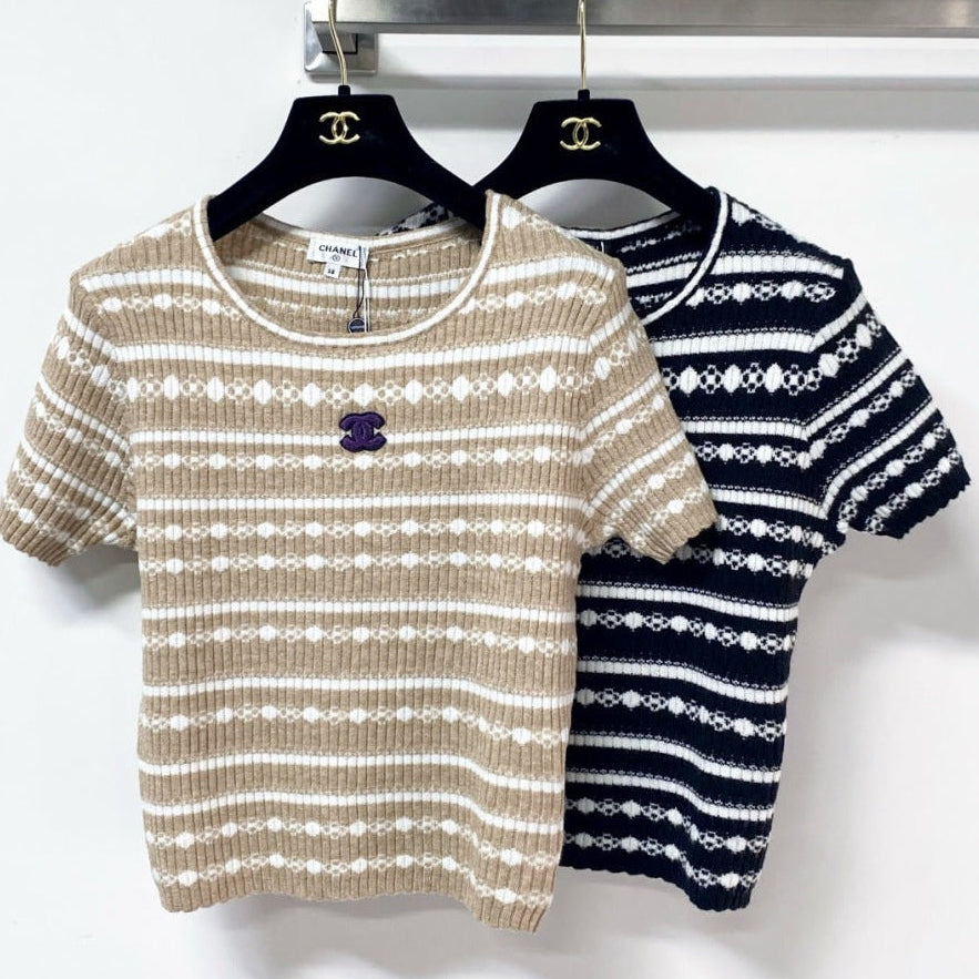 Chanel 2026 Short-Sleeved Shirt Cotton 396647