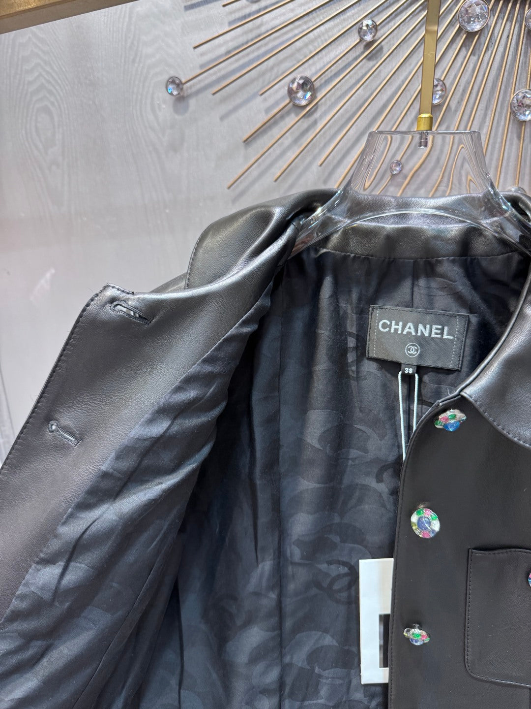 CC 25 Jacket Black Lambskin 018801890