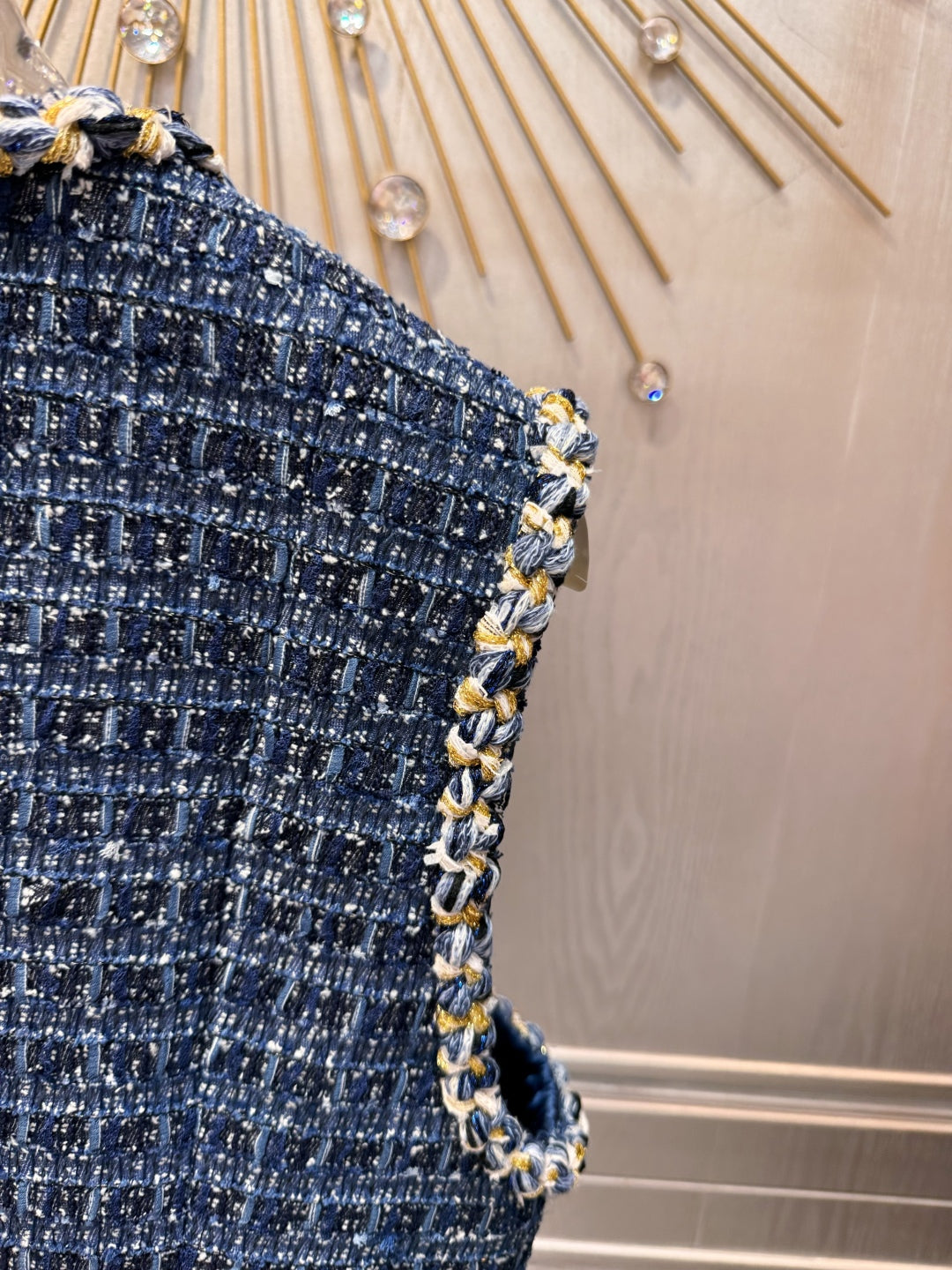 CC 25 Vest Blue Tweed 95960990