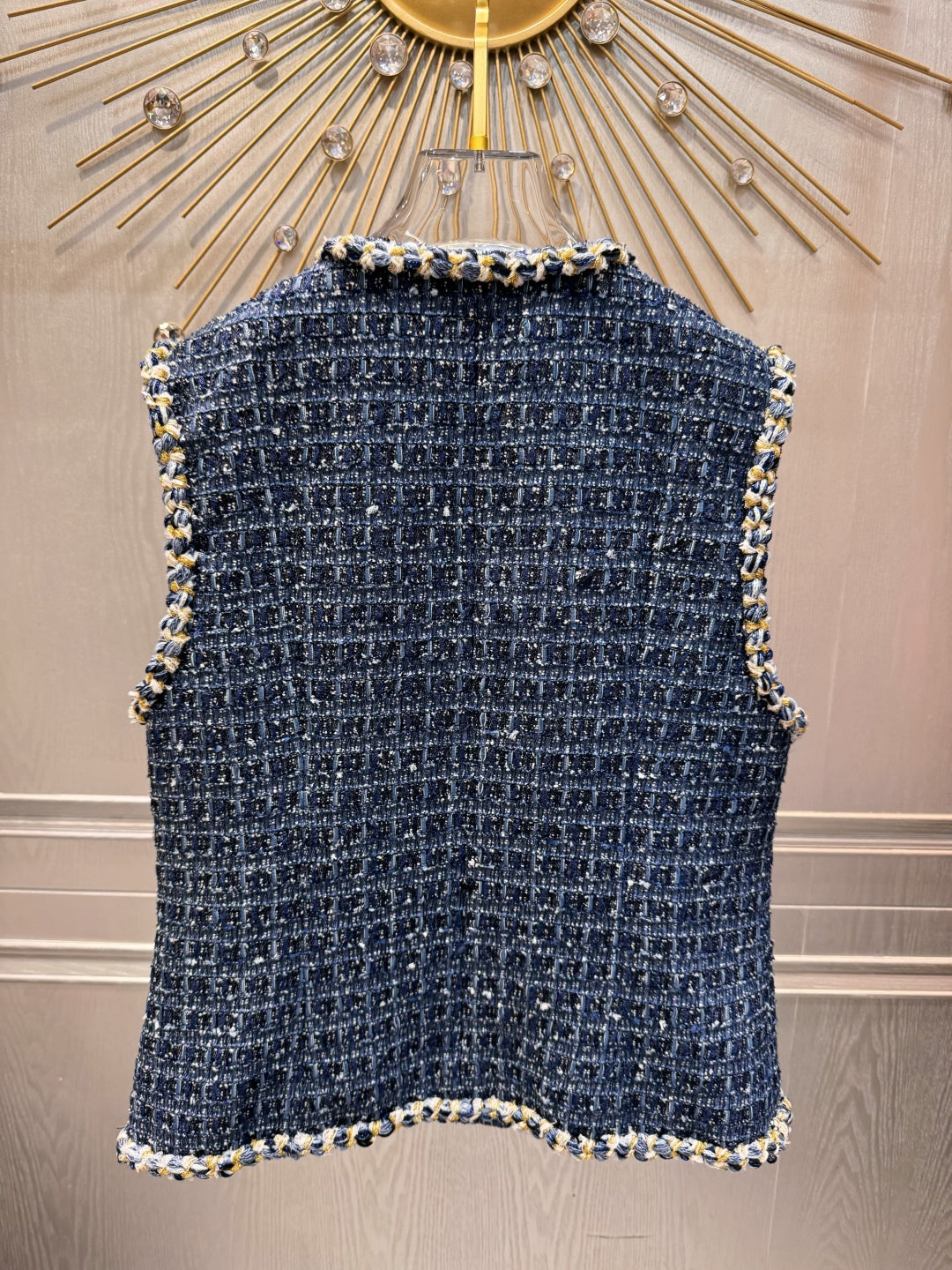 CC 25 Vest Blue Tweed 95960990