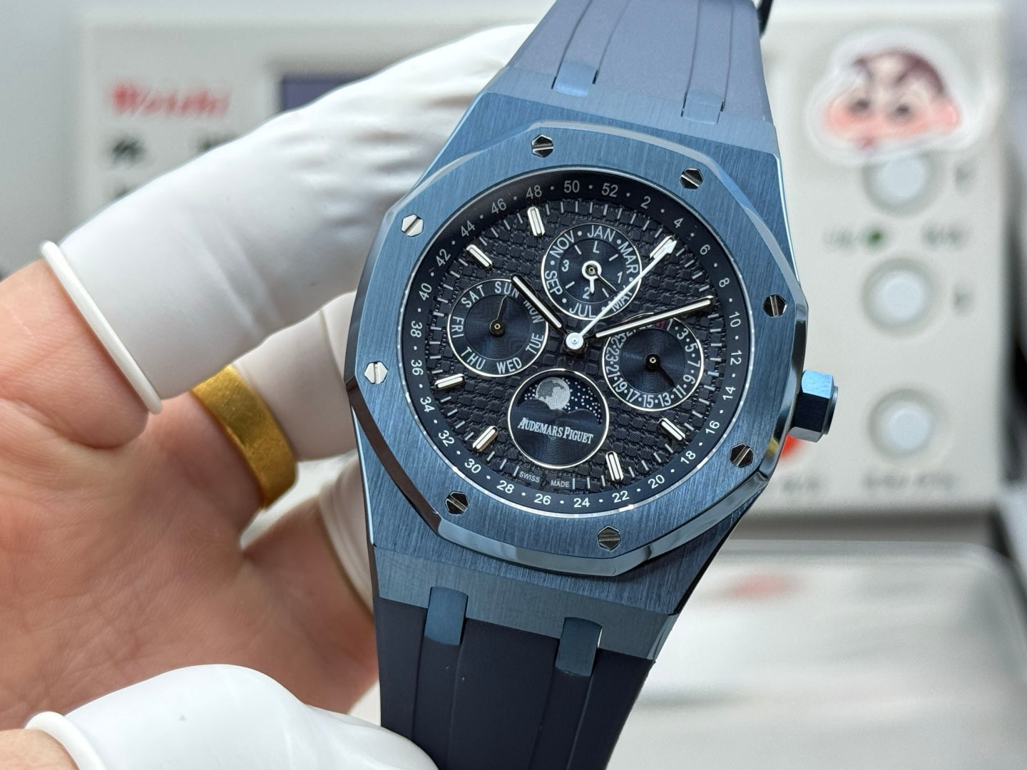 Audemars Piguet Royal Oak Perpetual Calendar 41mm Blue Ceramic