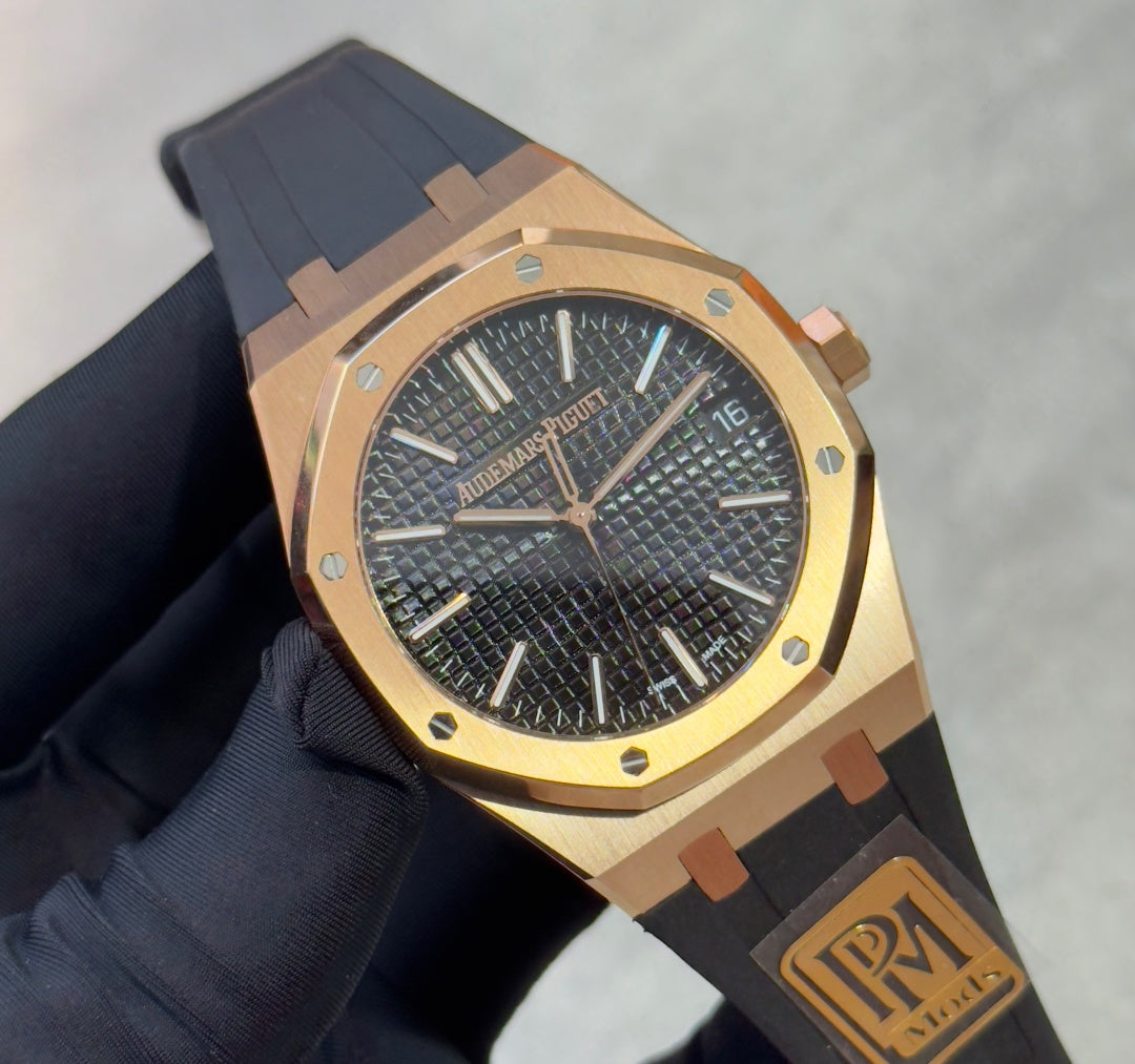Audemars Piguet Royal Oak Selfwinding 41mm 15510OR Rubber Strap
