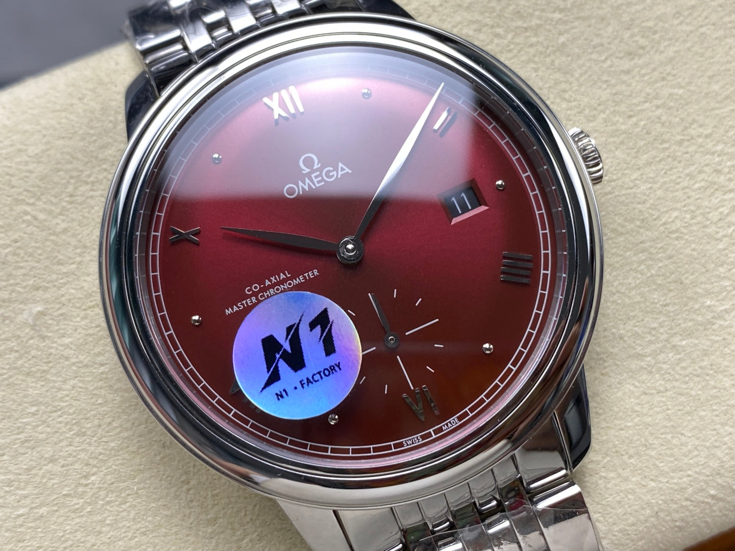 Omega De Ville Prestige 41mm Stainless Steel Bracelet