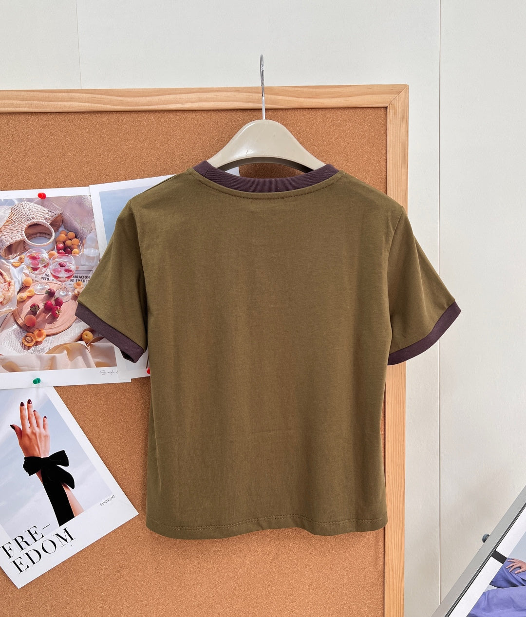 MiuMiu 2026 Shirt Olive Green Cotton 636397