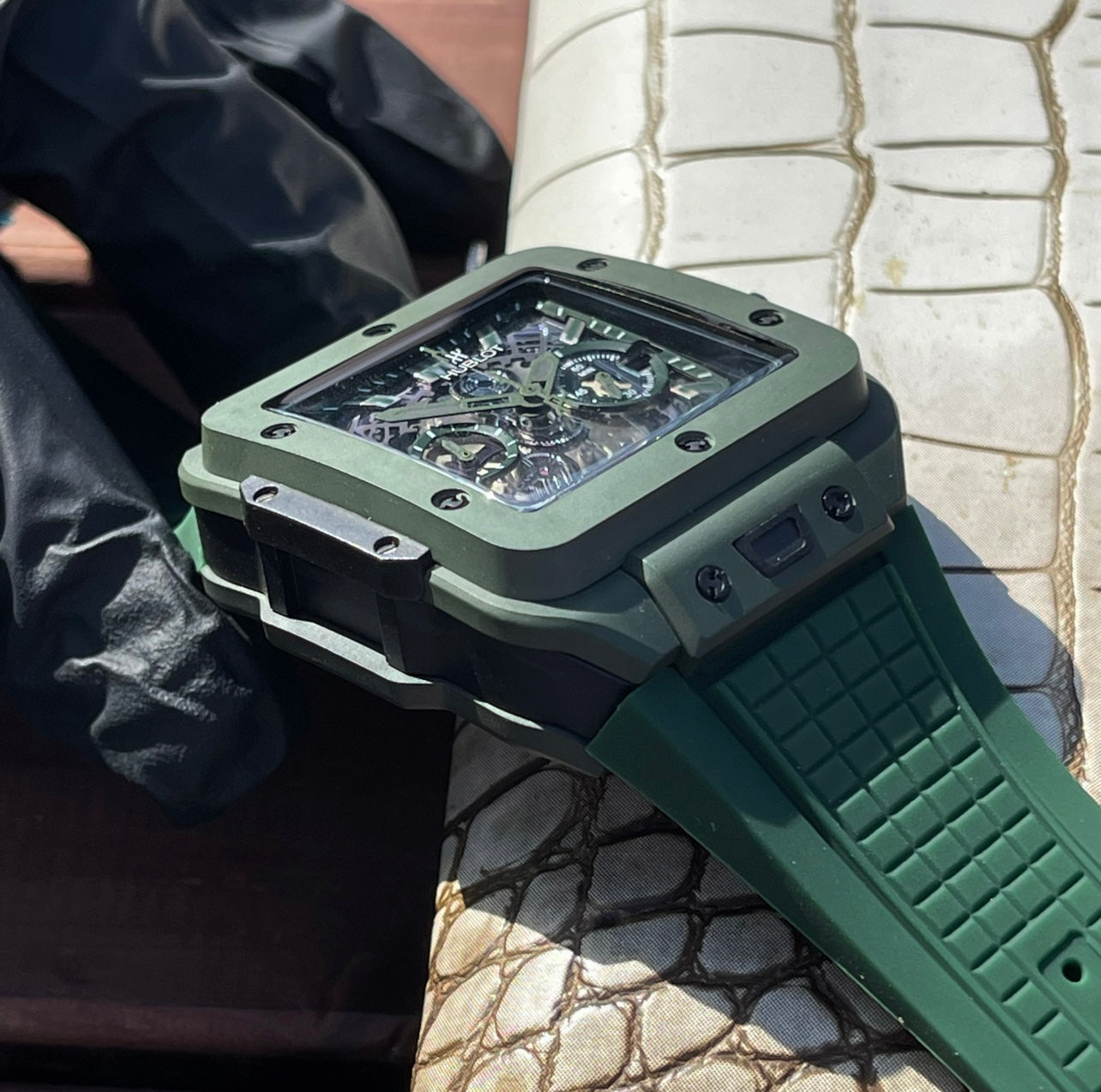 Hublot Spirit of Big Bang Dark Green Magic 42mm Watch