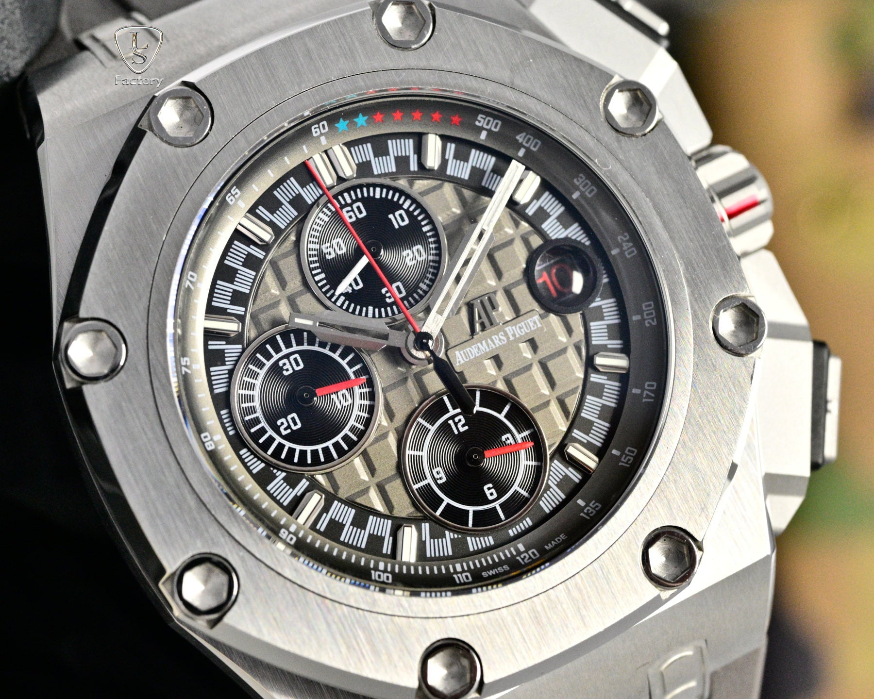Audemars Piguet Royal Oak Chronograph 41mm Grey Case Grey Dial