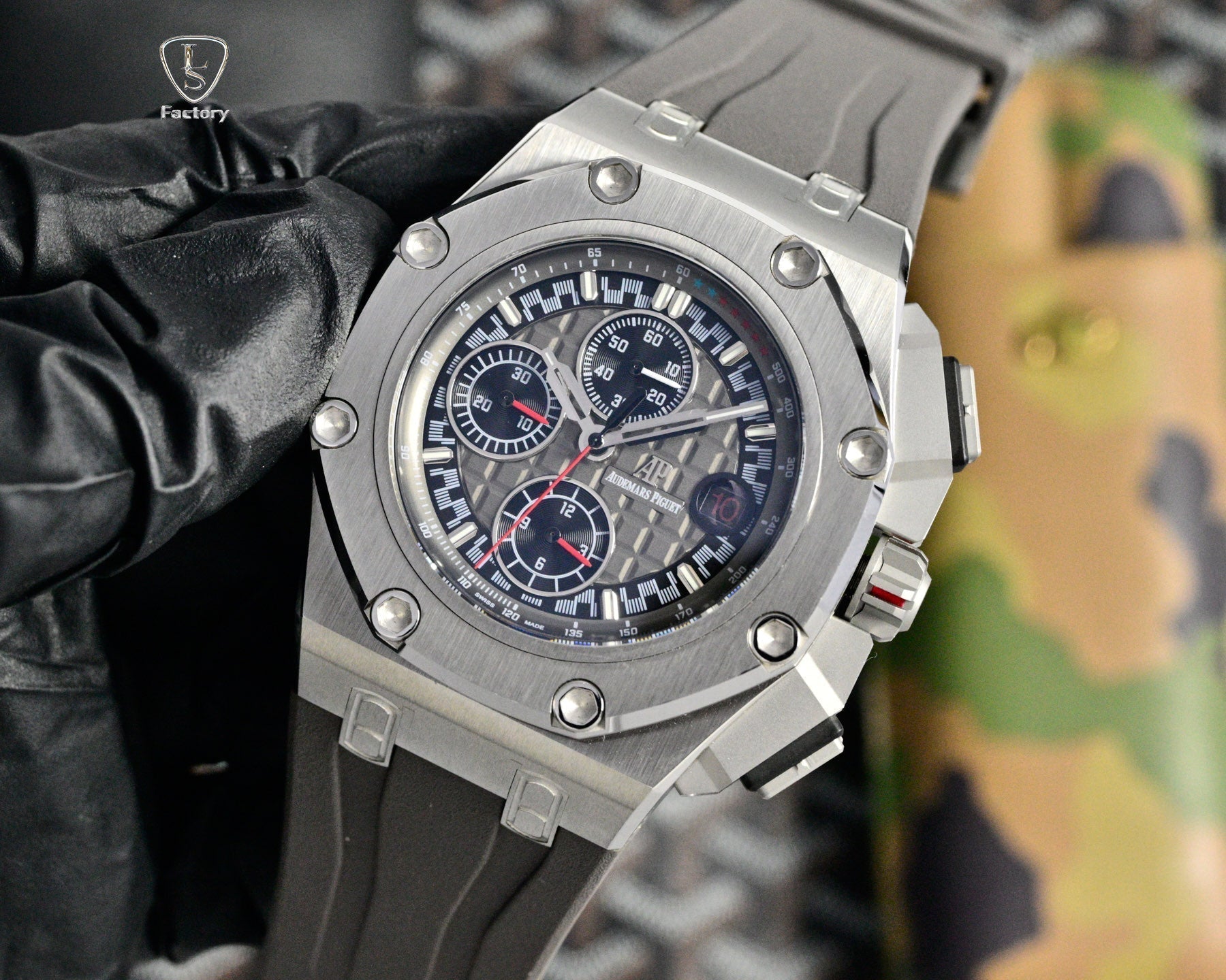 Audemars Piguet Royal Oak Chronograph 41mm Grey Case Grey Dial