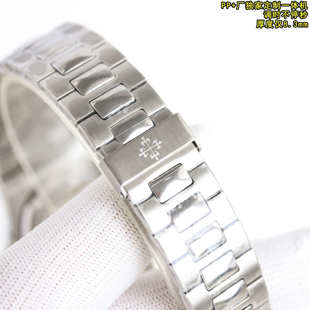 Patek Philippe Nautilus 40mm Blue Dial Steel Case