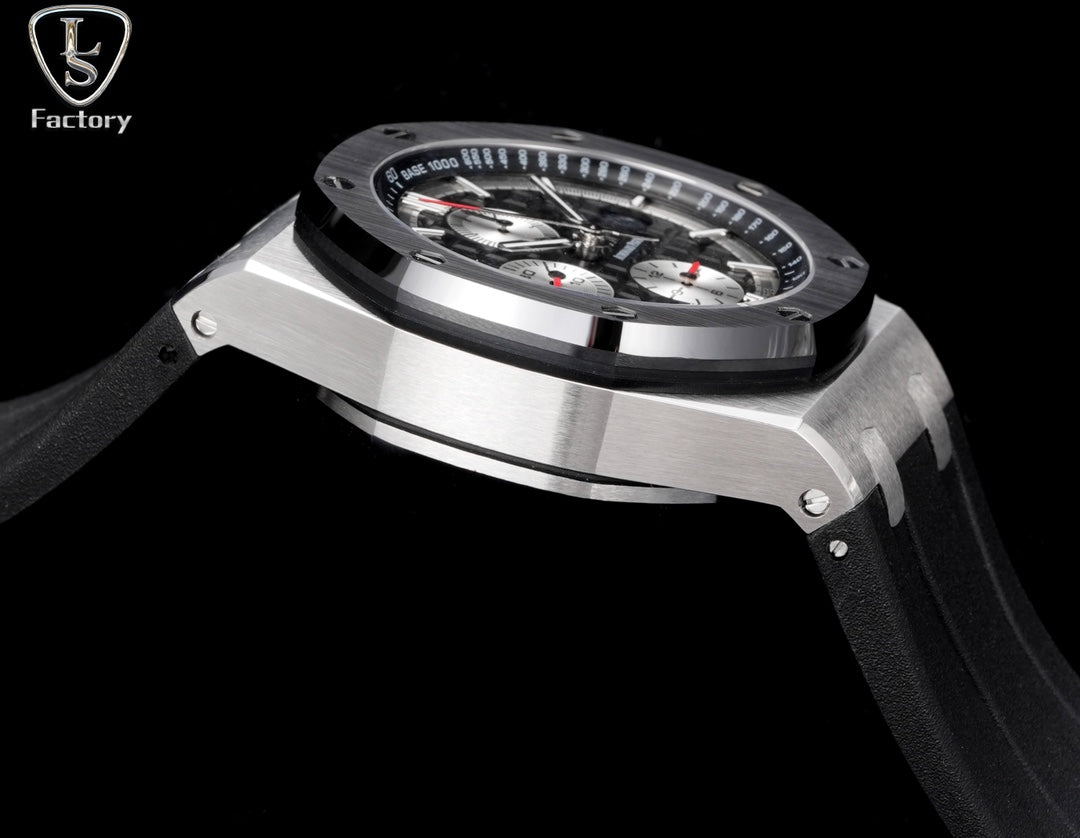 Audemars Piguet Royal Oak Offshore Chronograph 41mm Steel Case Black Silver Dial