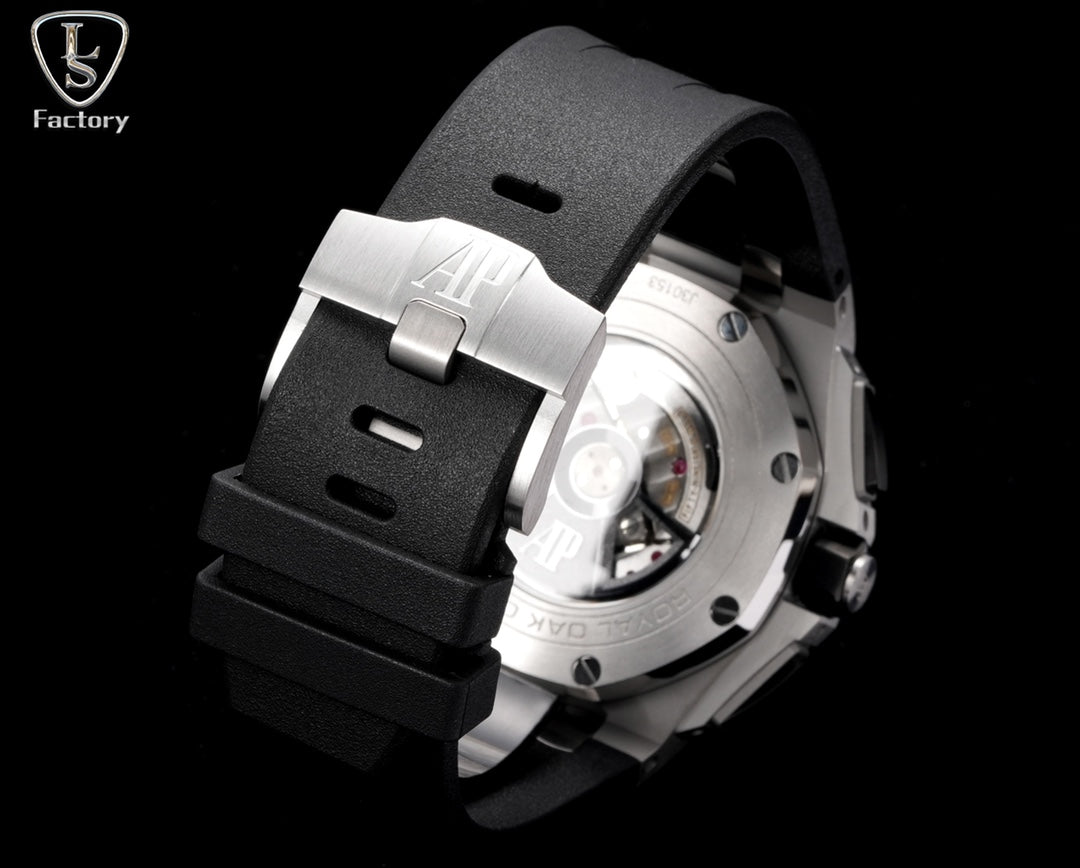 Audemars Piguet Royal Oak Offshore Chronograph 41mm Steel Case Black Silver Dial