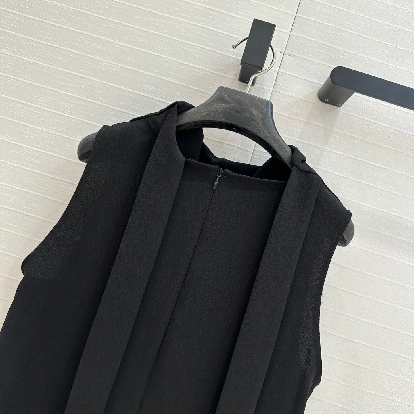 Fendi 25 Sleeveless Dress Black Cotton