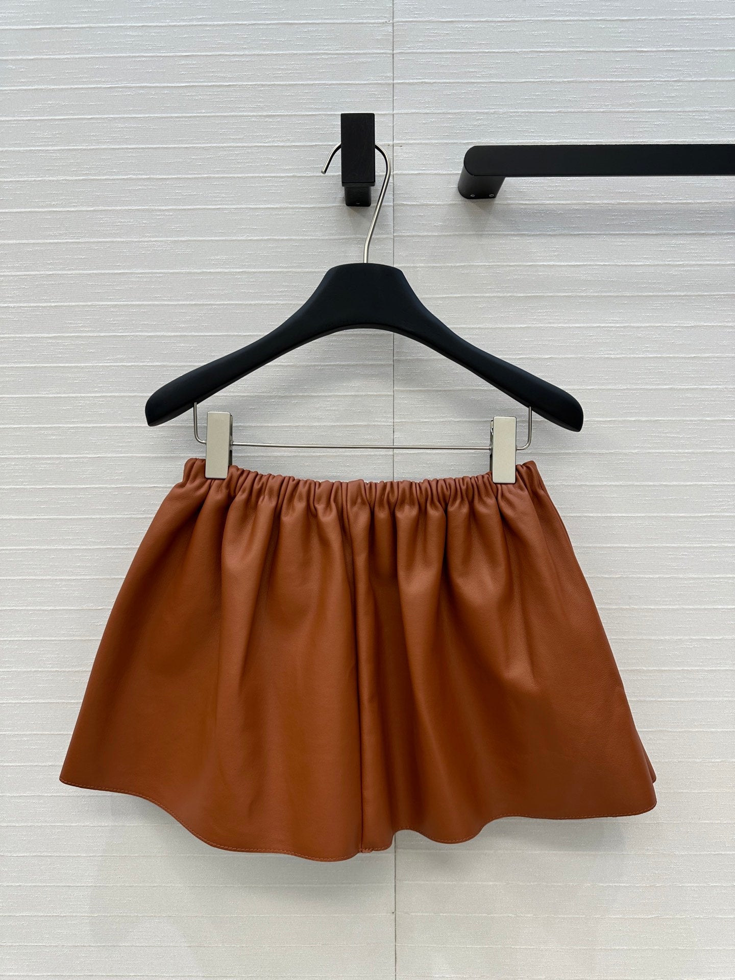 Miu Miu 25 Set Orange Brown Leather