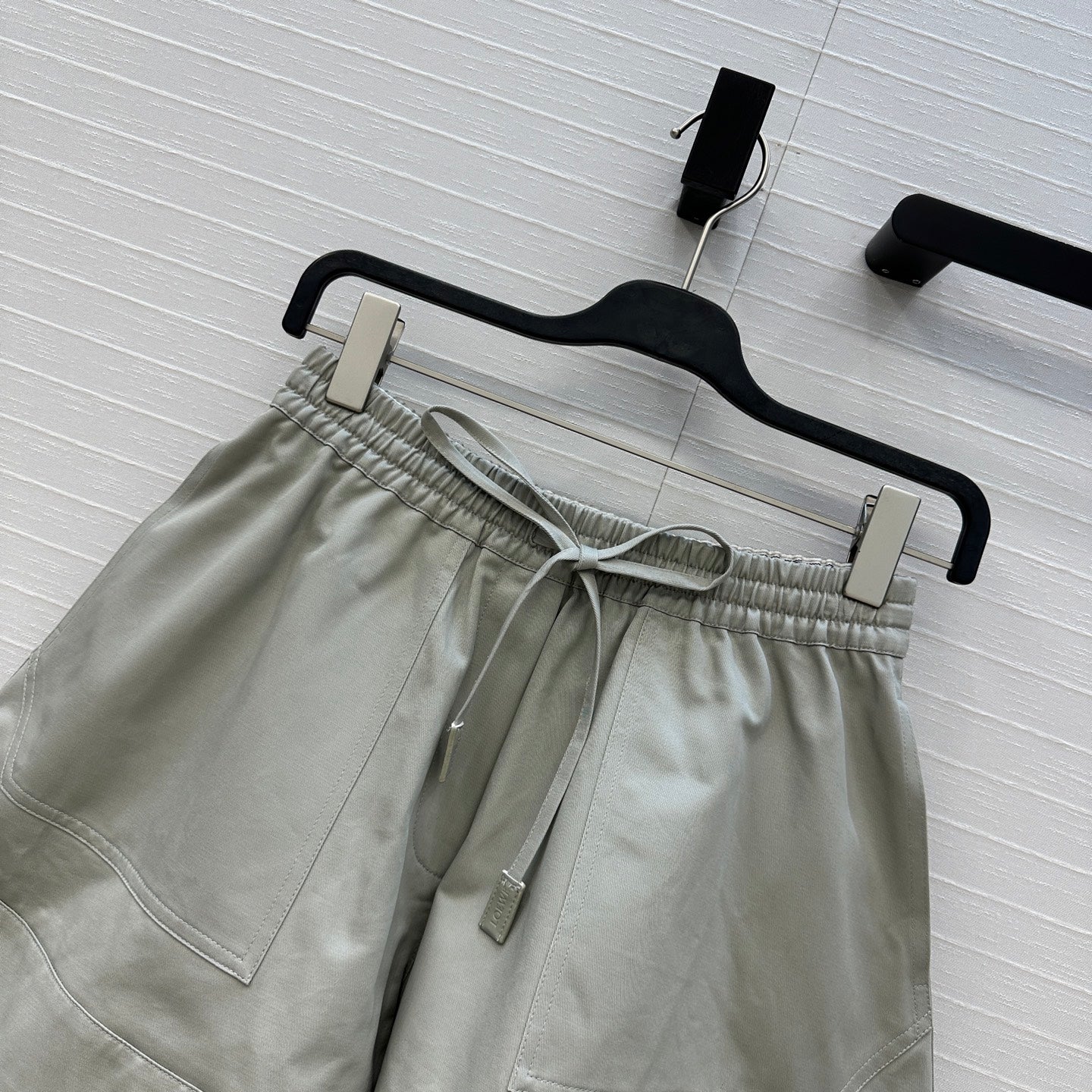 Loewe 25 Hooded Jacket Set Grey Green Polyester
