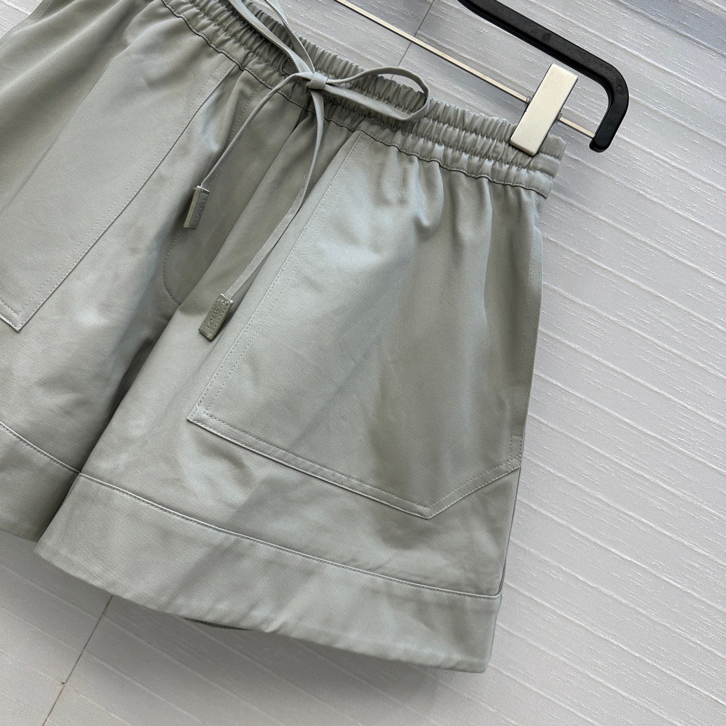 Loewe 25 Hooded Jacket Set Grey Green Polyester
