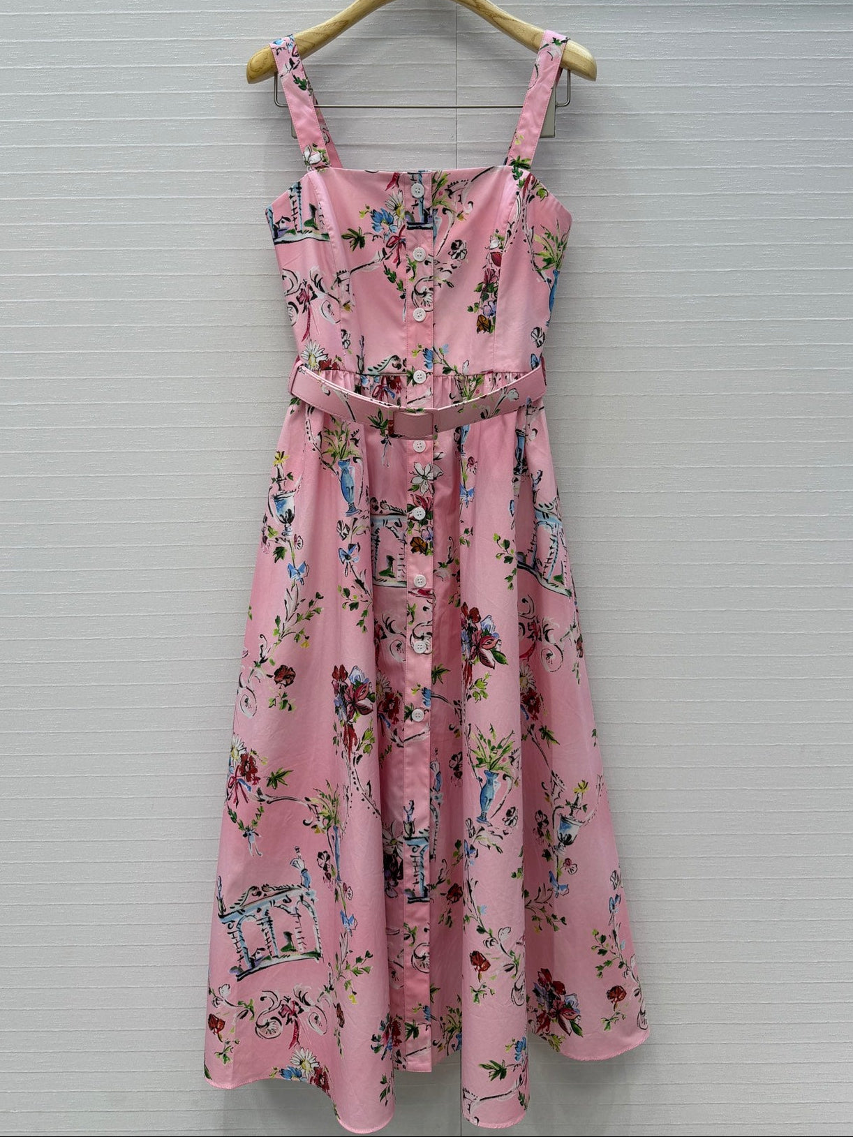 Dior 2026 Print Slip Dress Cotton 401997