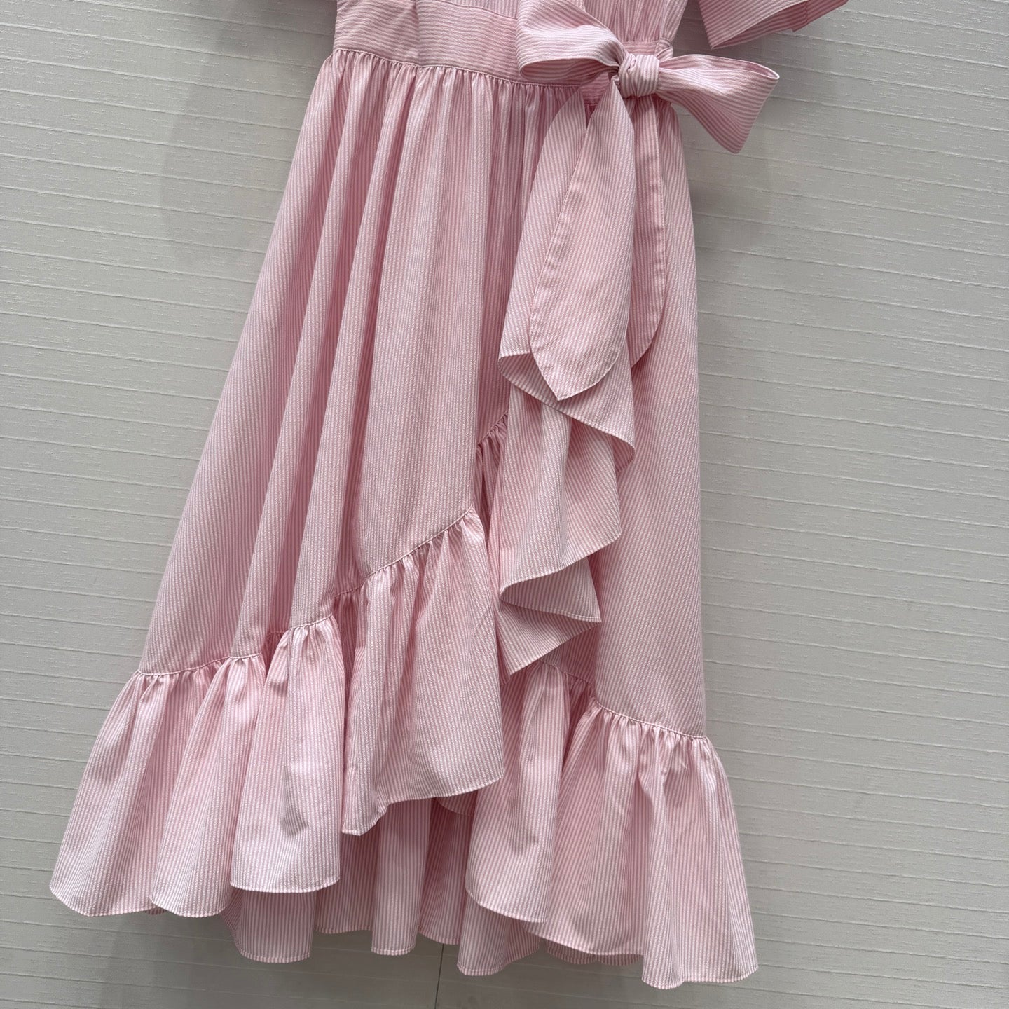 Dior 2026 Maxi Dress Pink Cotton 401921