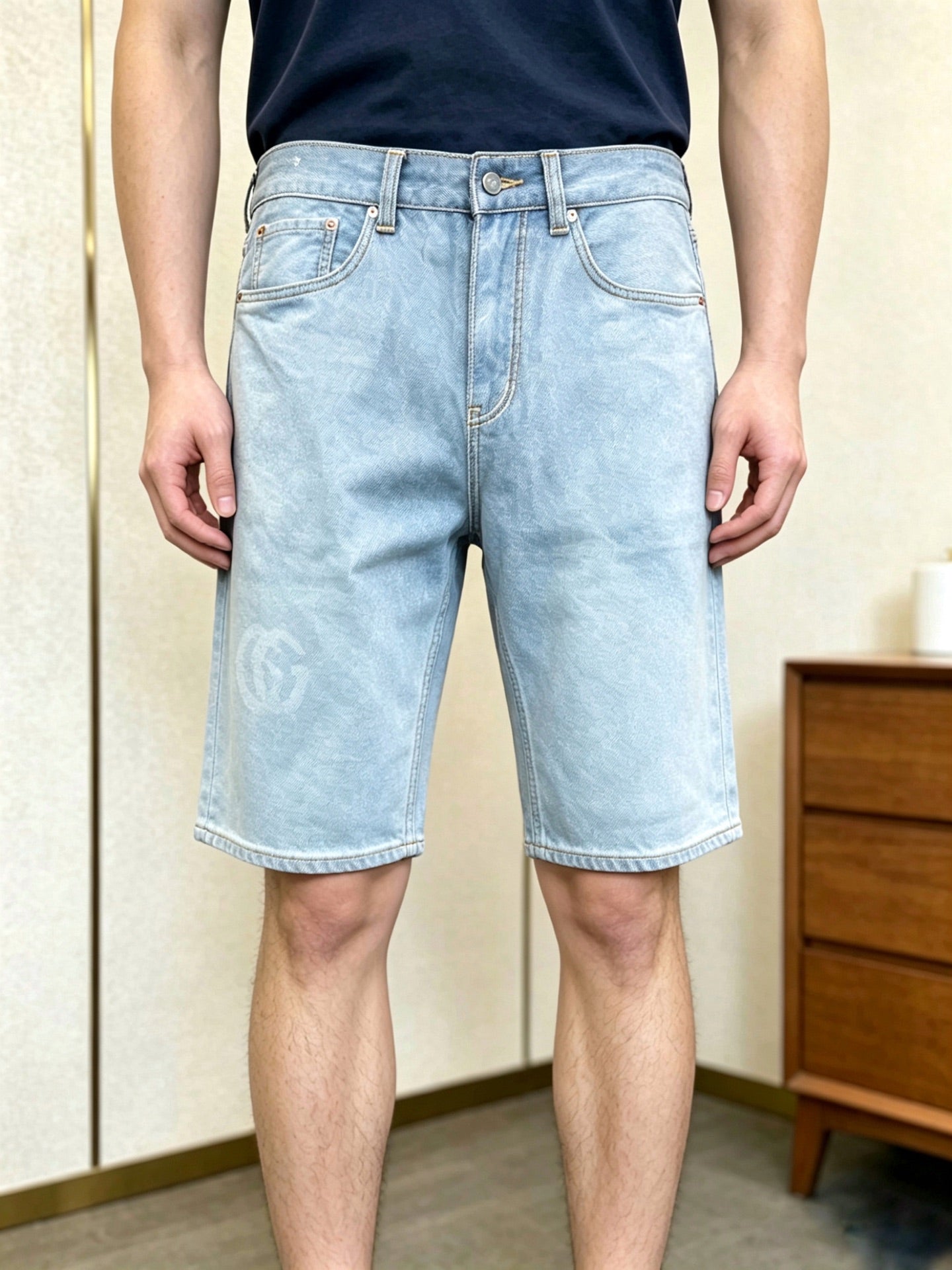 GC 2026 Men's Casual Shorts Light Blue Denim 637992